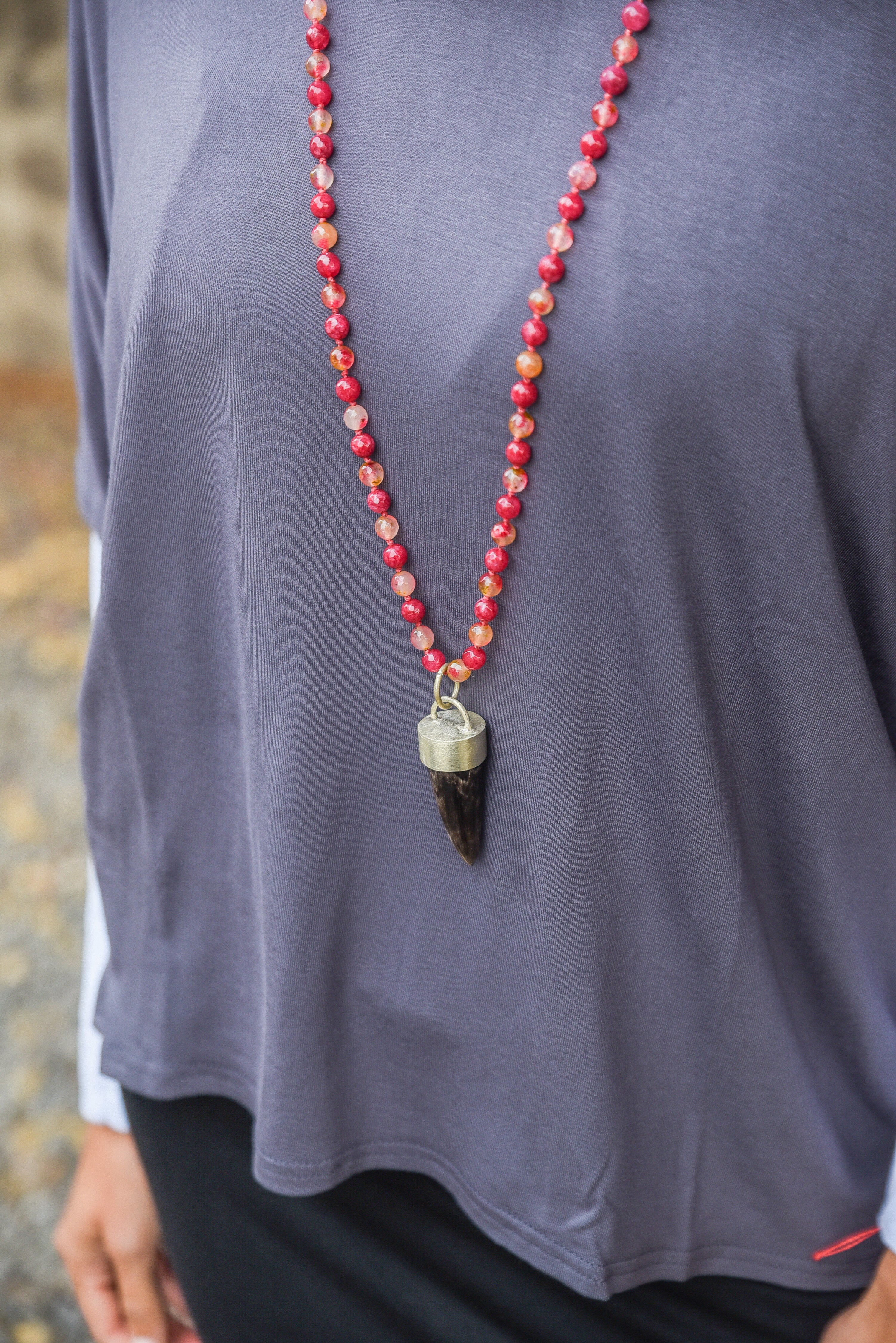 COLLAR PIEDRA AGATA CACHO