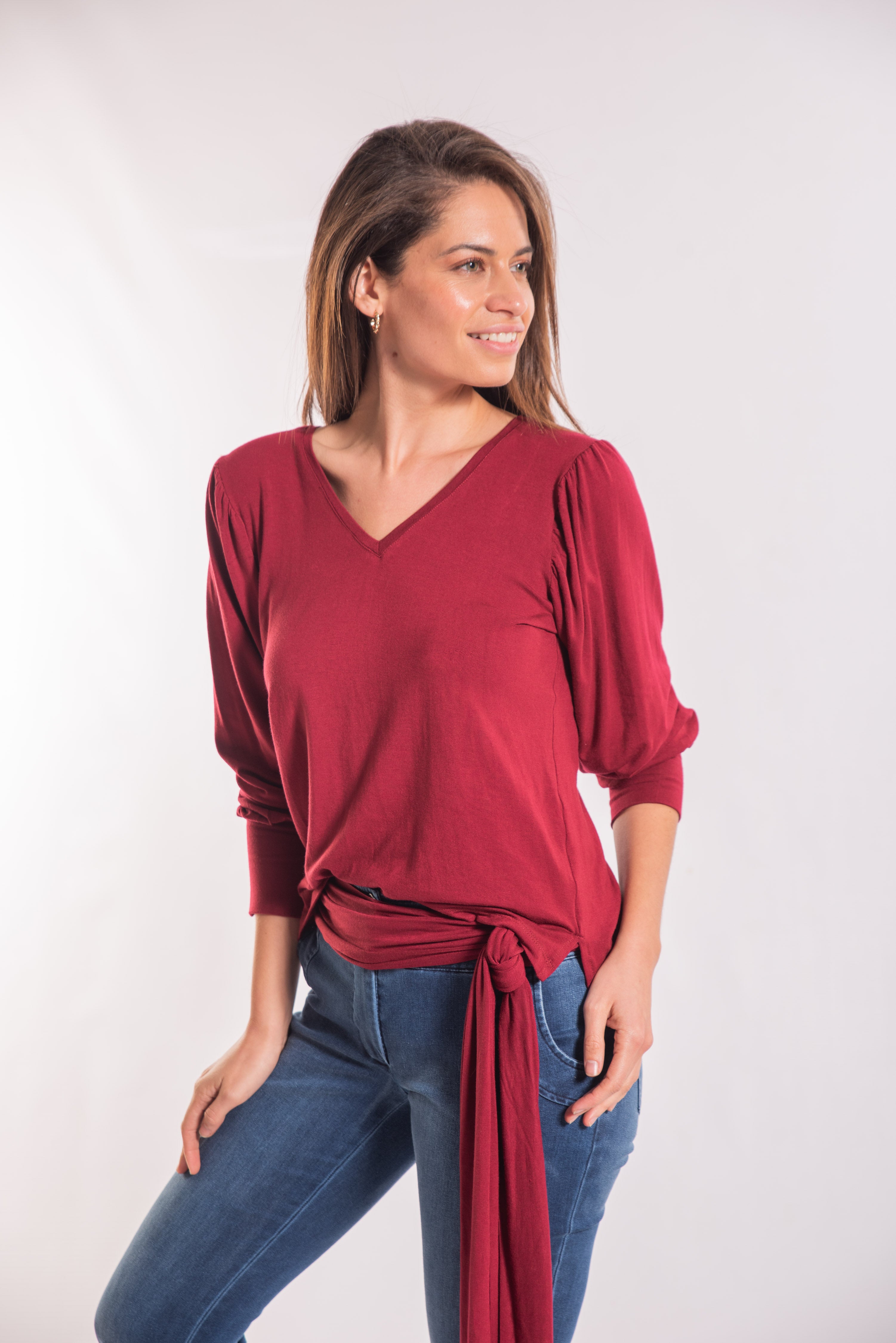 POLERA MANGA GLOBO