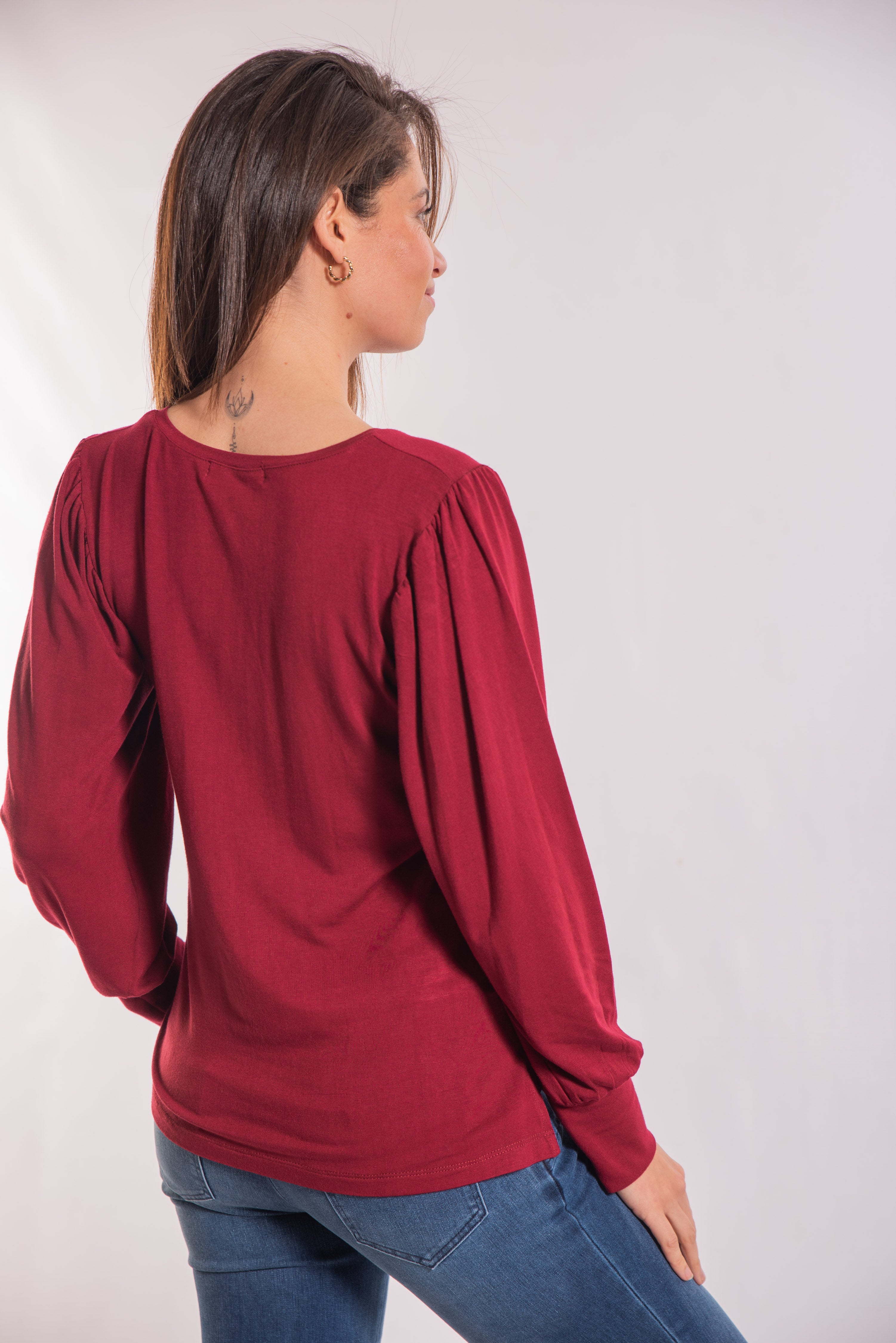 POLERA MANGA GLOBO