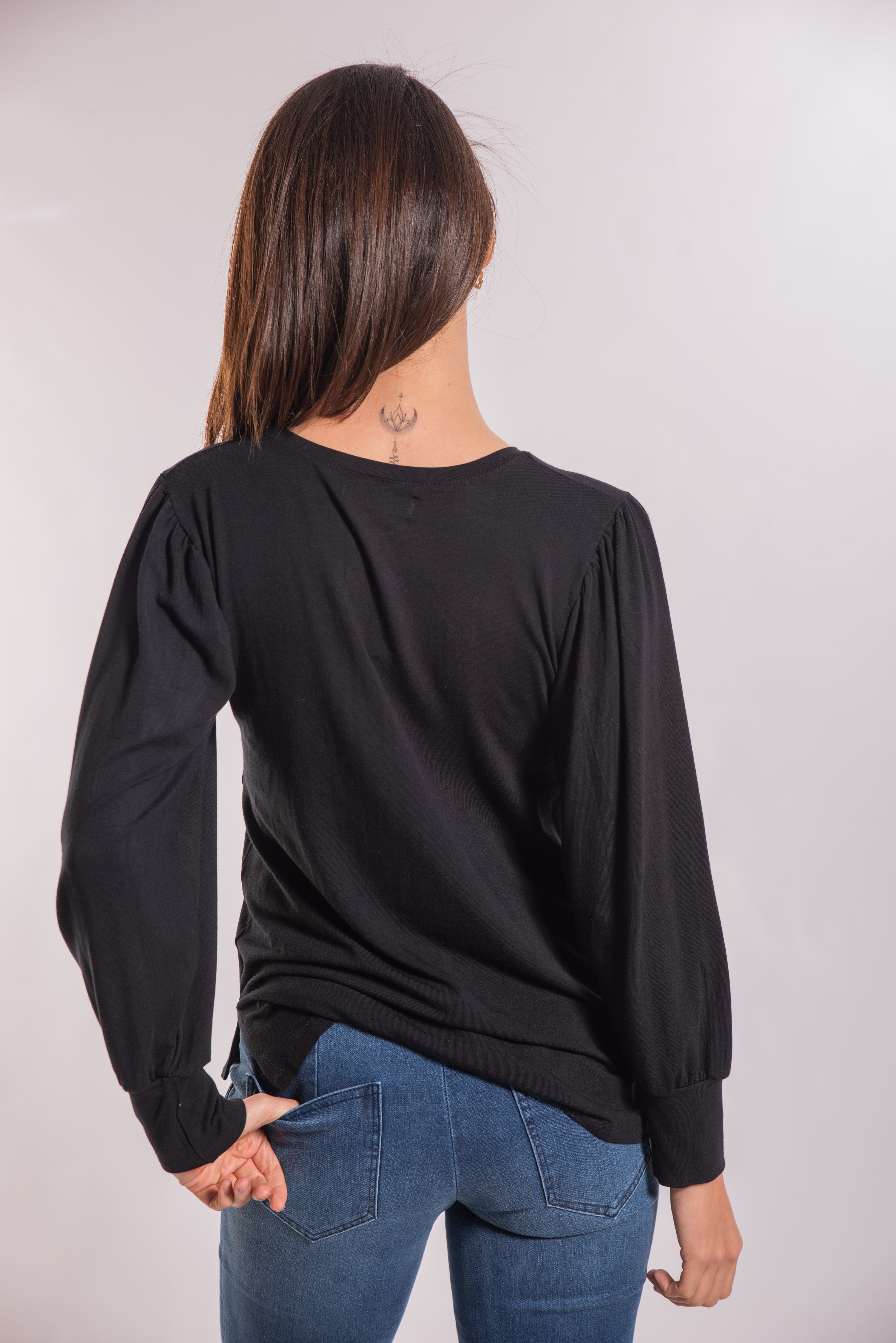 POLERA MANGA GLOBO