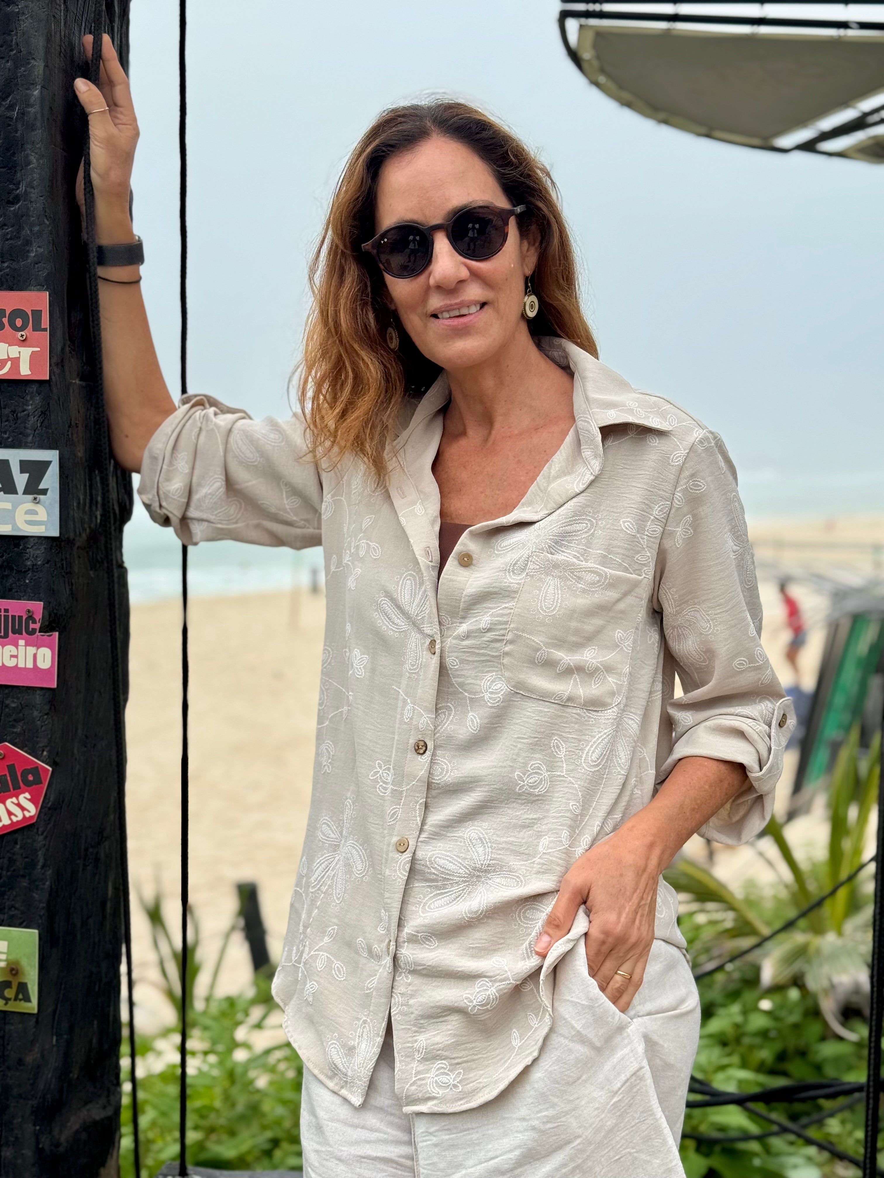 BLUSA BÁRBARA BEIGE