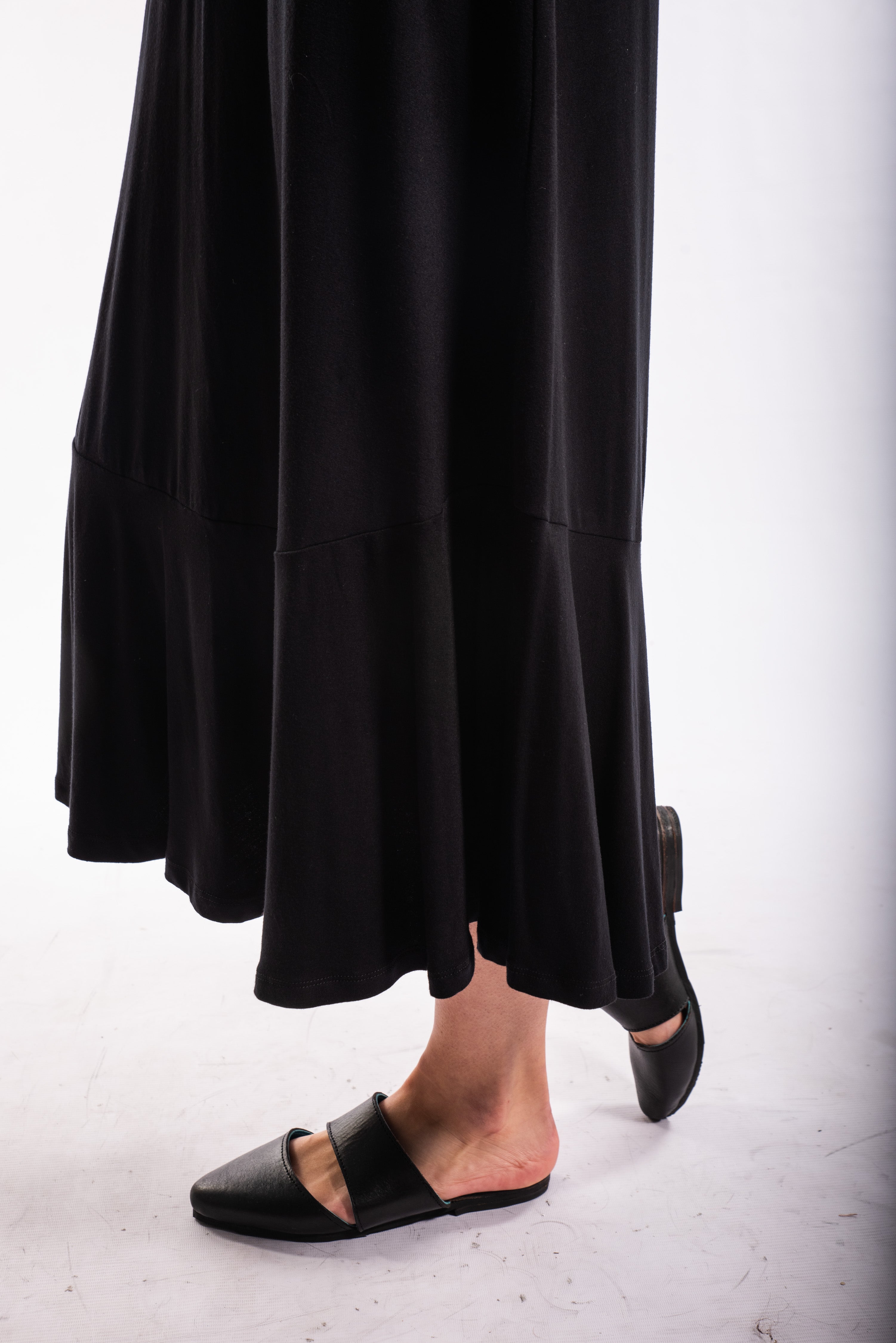 VESTIDO LUISA MANGA CORTA NEGRO