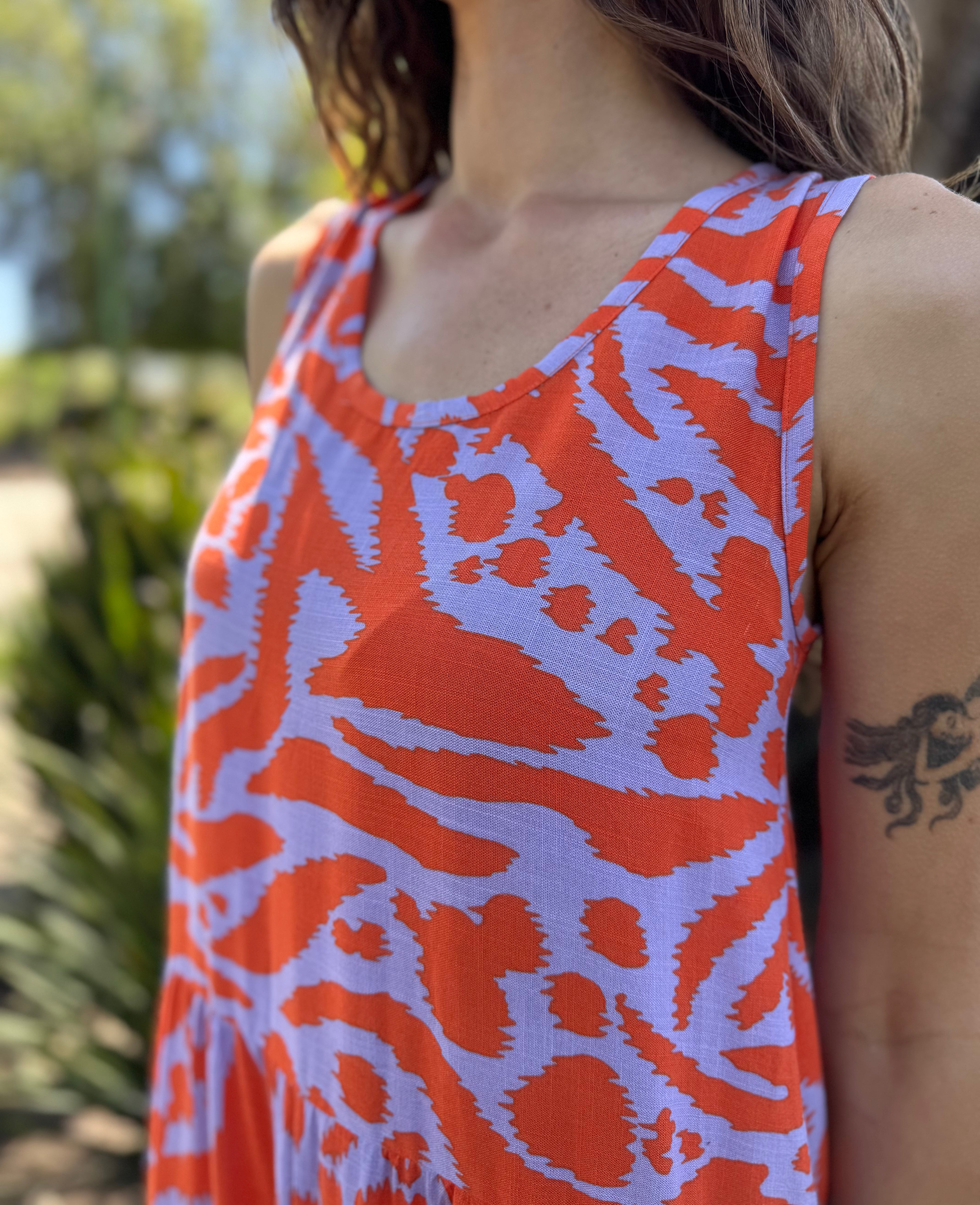 VESTIDO ISA ESTAMPADO