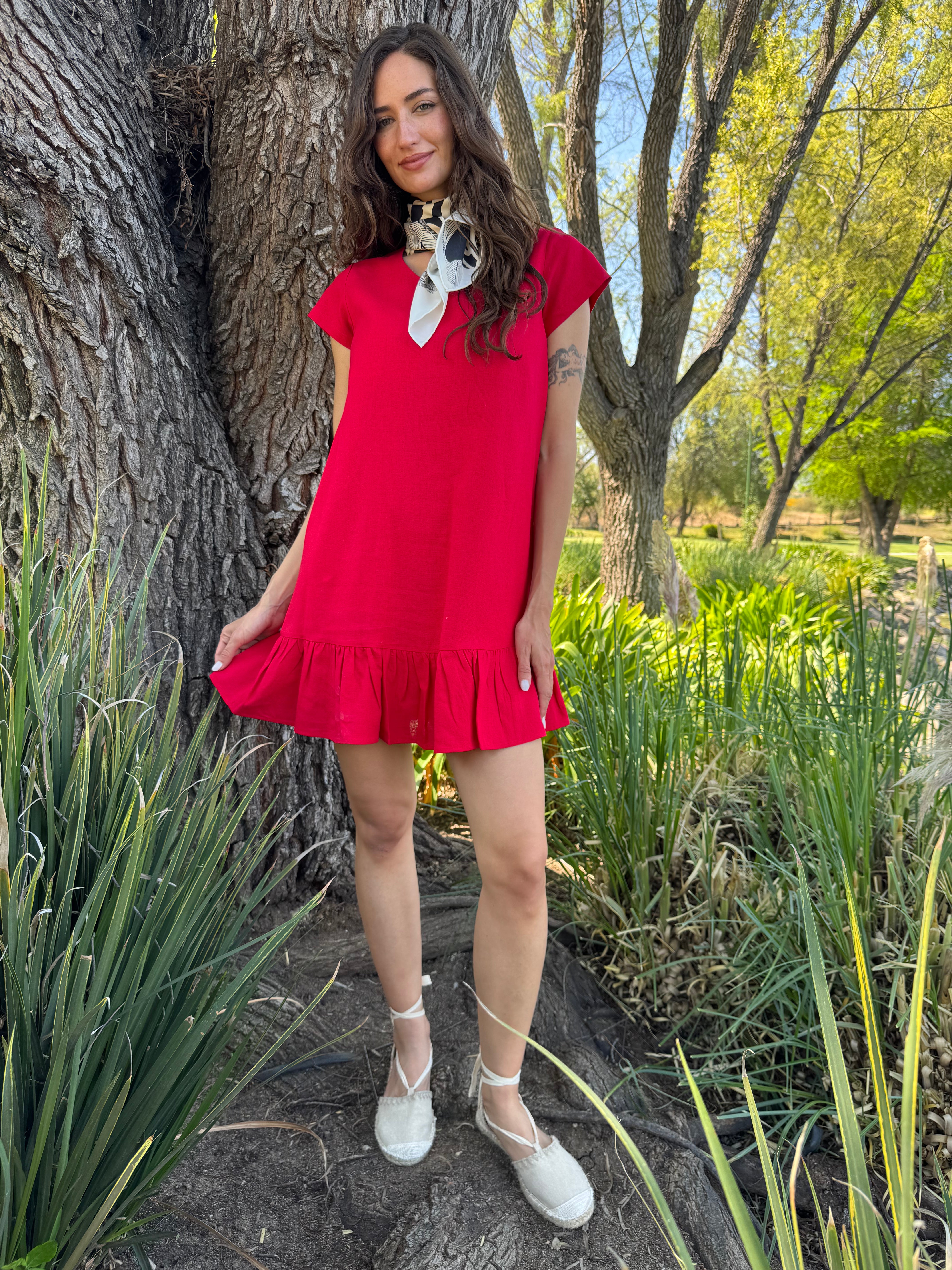 VESTIDO SIENA ROJO