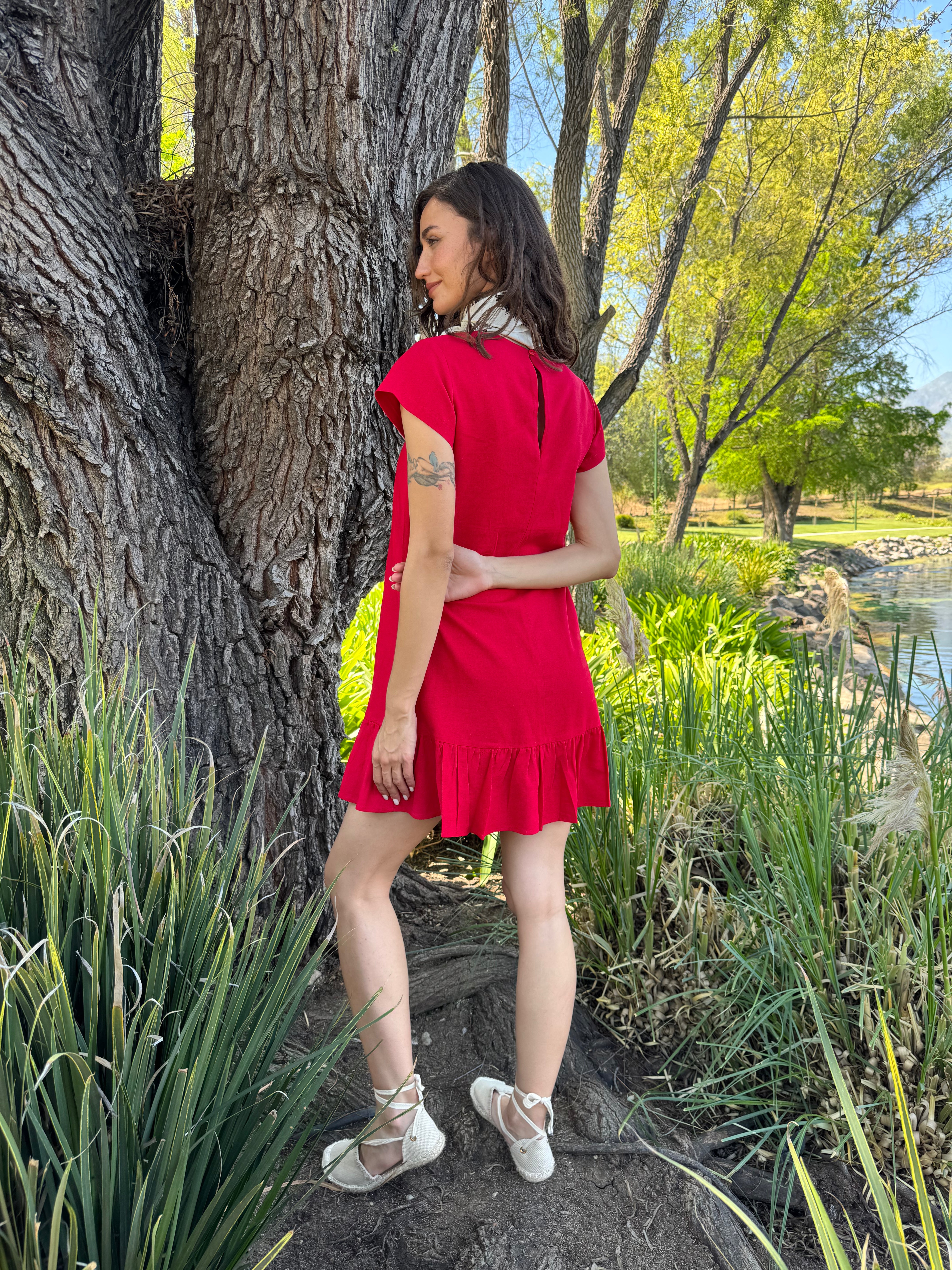 VESTIDO SIENA ROJO