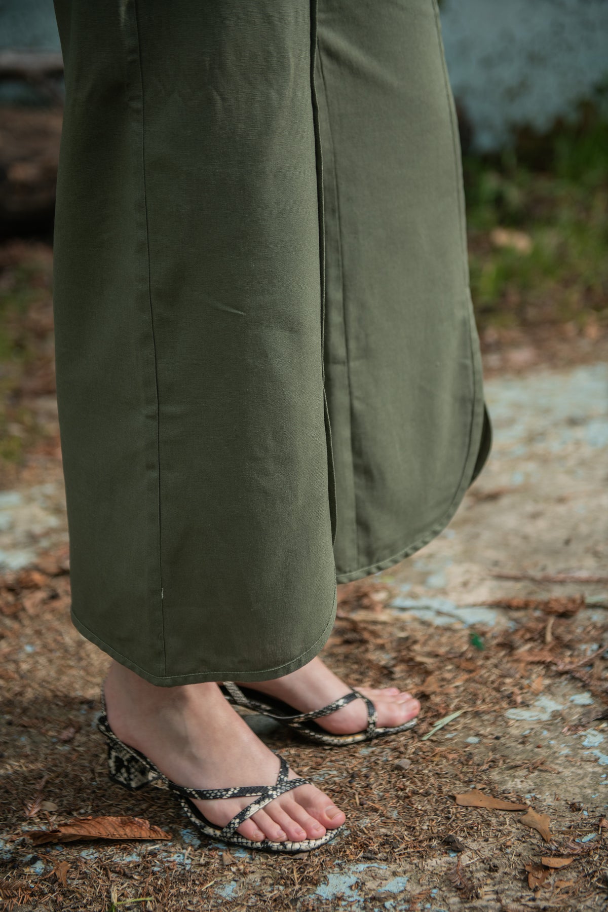 PANTALÓN LINO BEA MUSGO