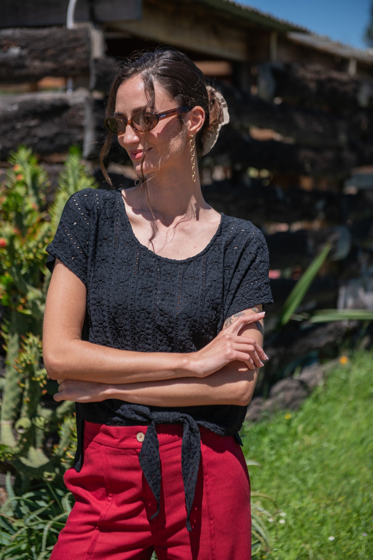 POLERA MARTA NEGRO