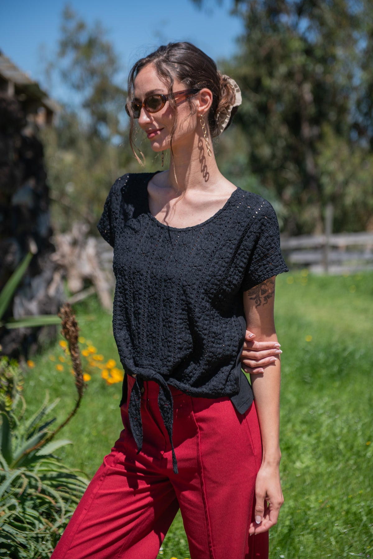 POLERA MARTA NEGRO