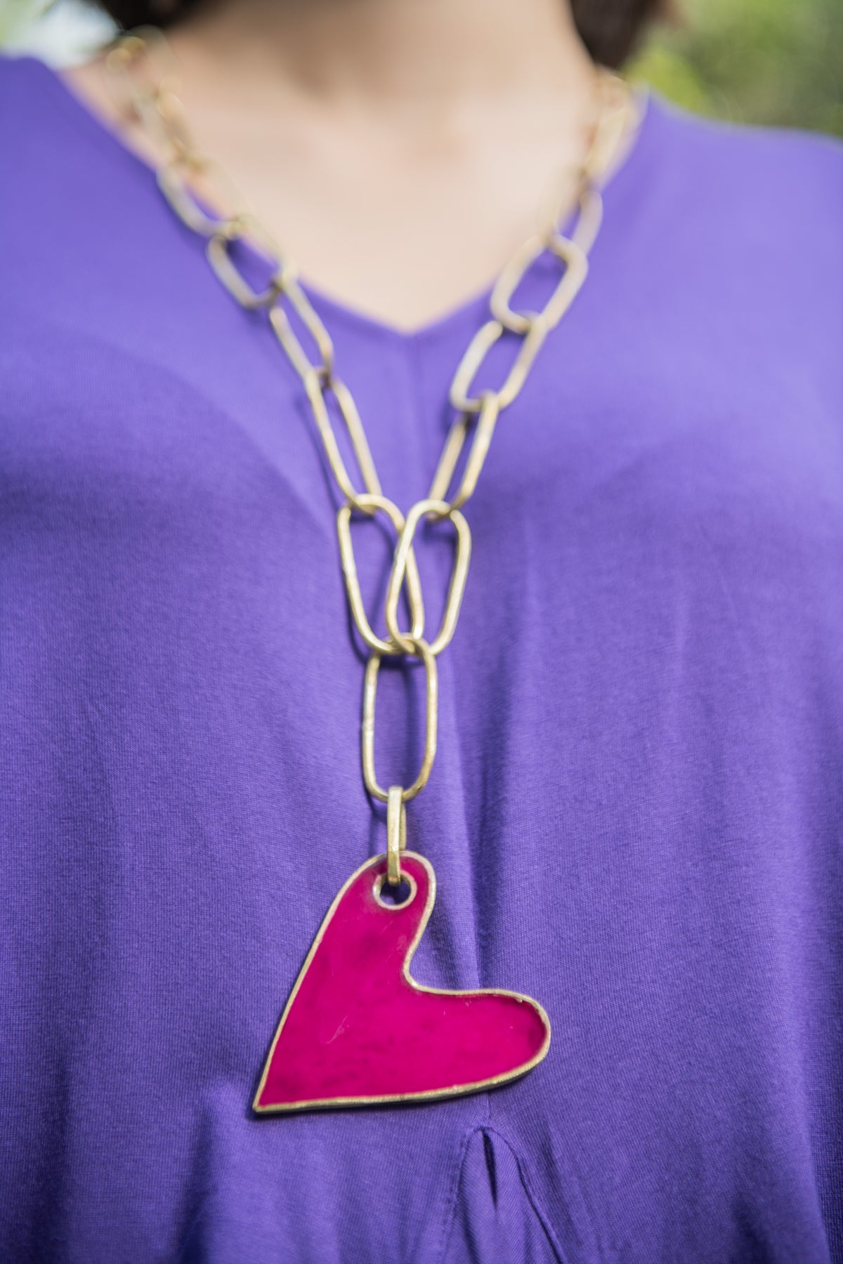 COLLAR ESLABONES BRONCE