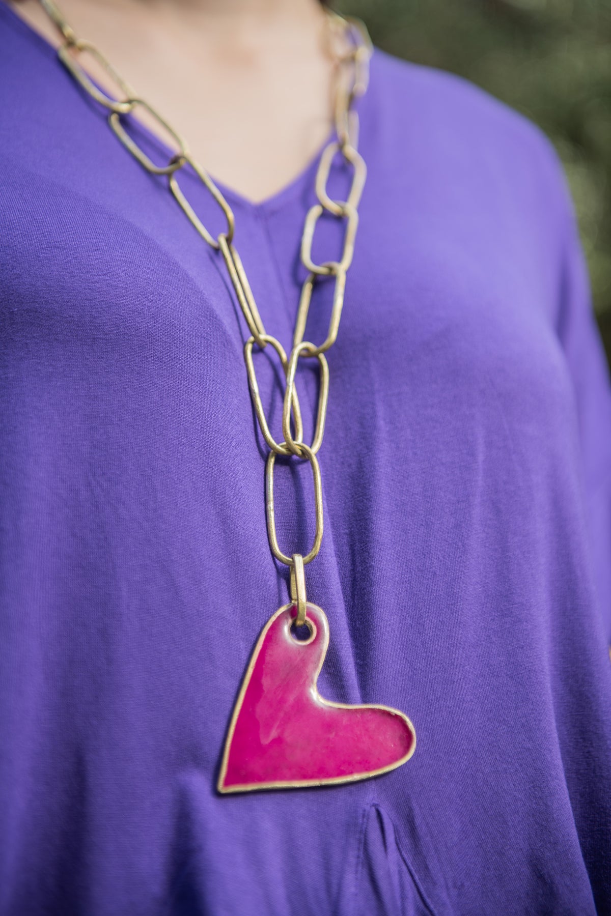 COLLAR ESLABONES BRONCE