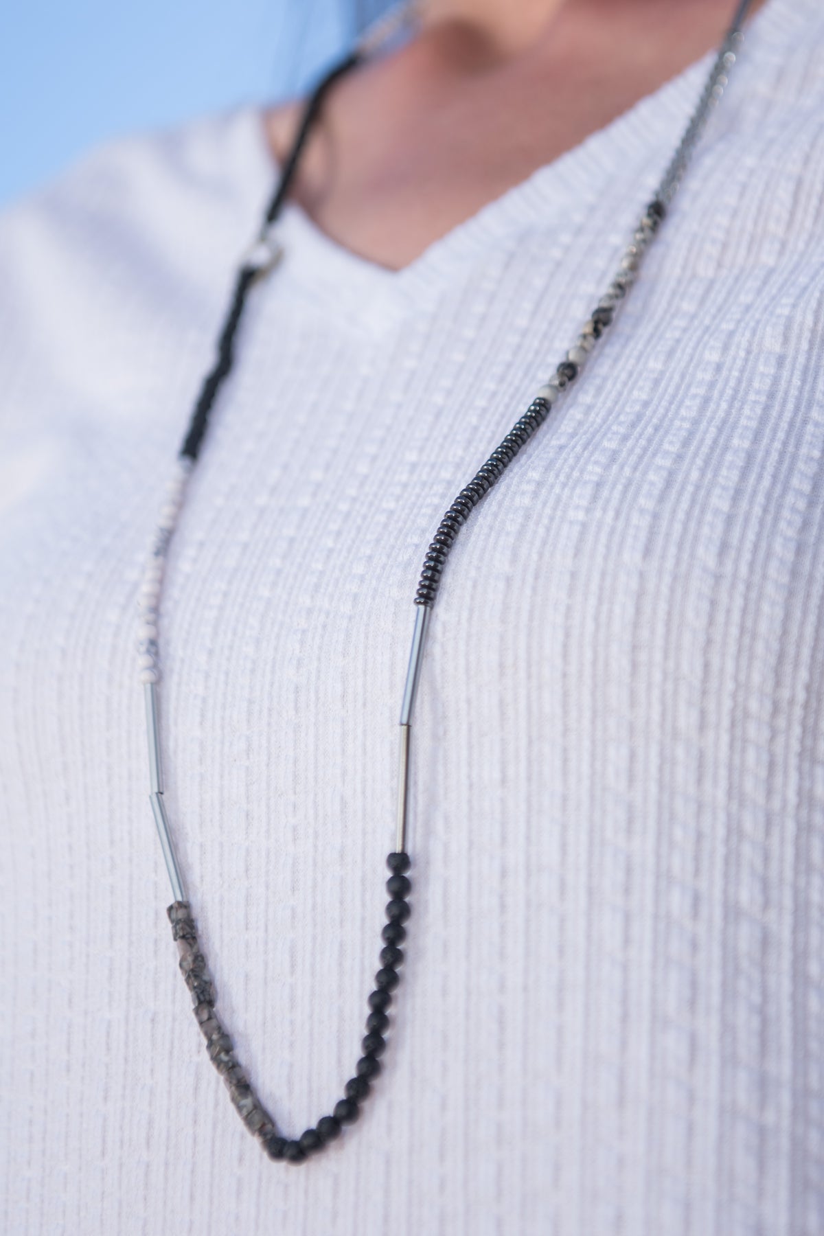 COLLAR TUBO ALPACA NEGRO