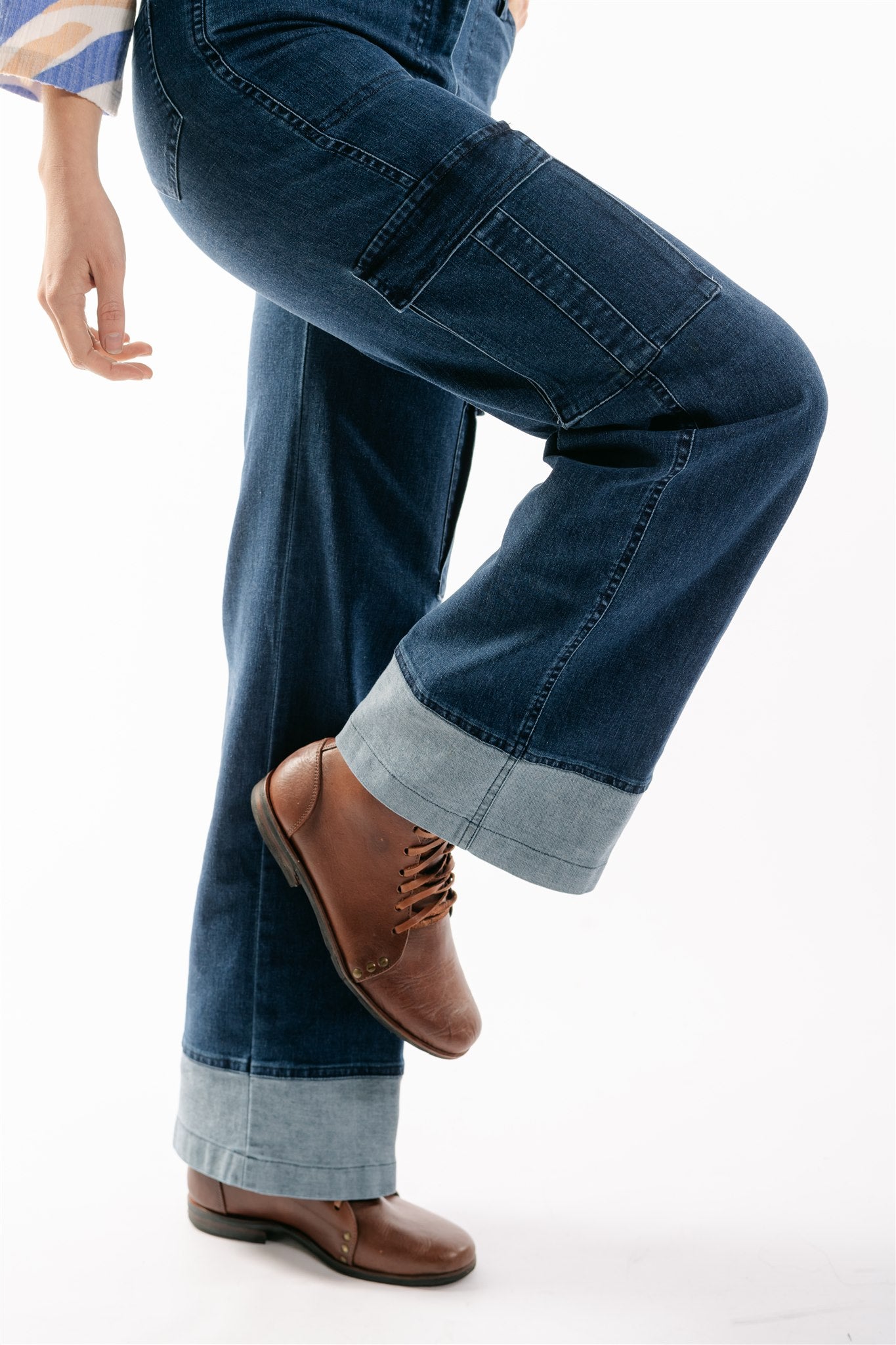 PANTALON JEANS CARGO