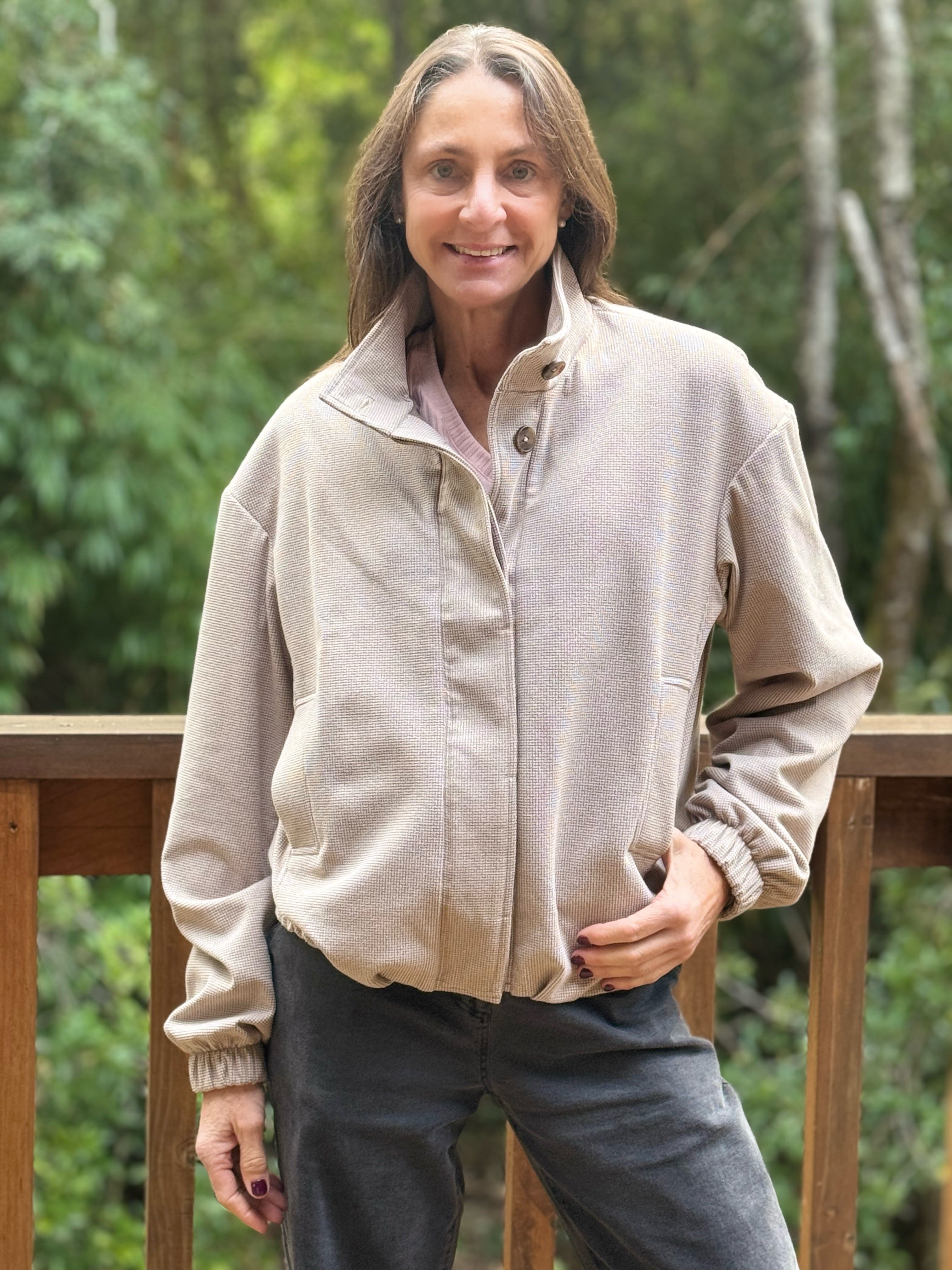 CHAQUETA CATA BEIGE
