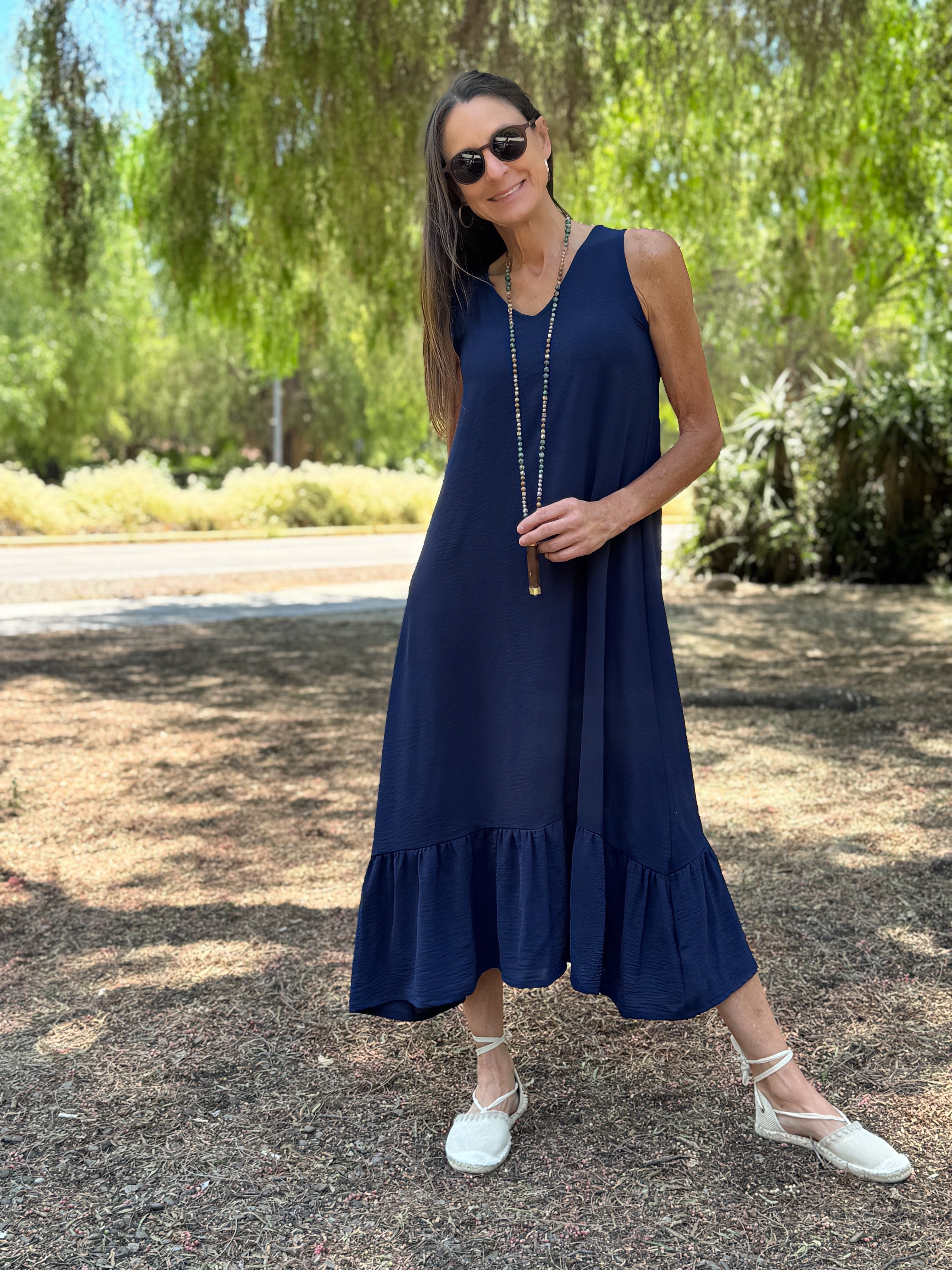 VESTIDO MARCELA AZUL