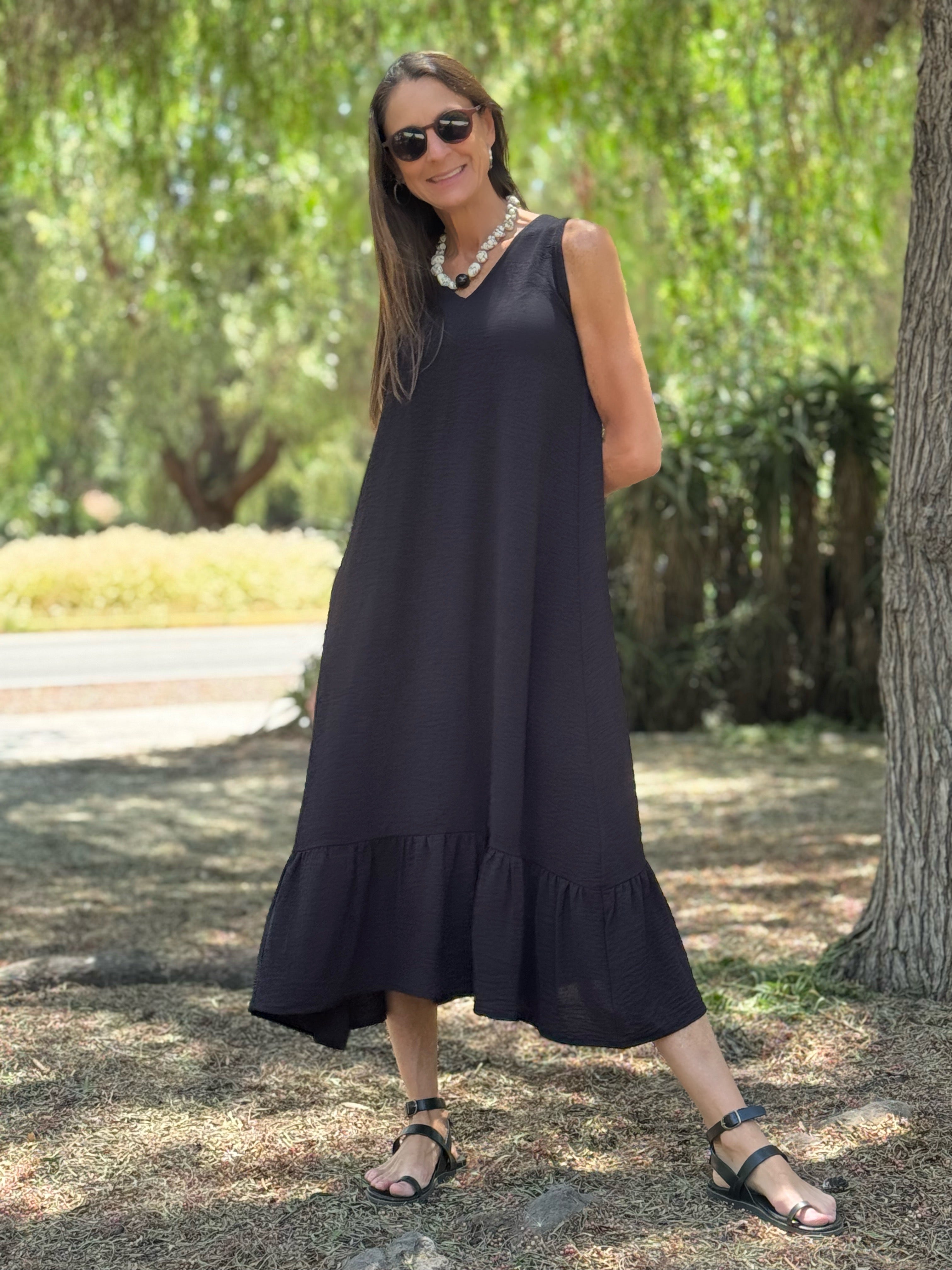 VESTIDO MARCELA NEGRO