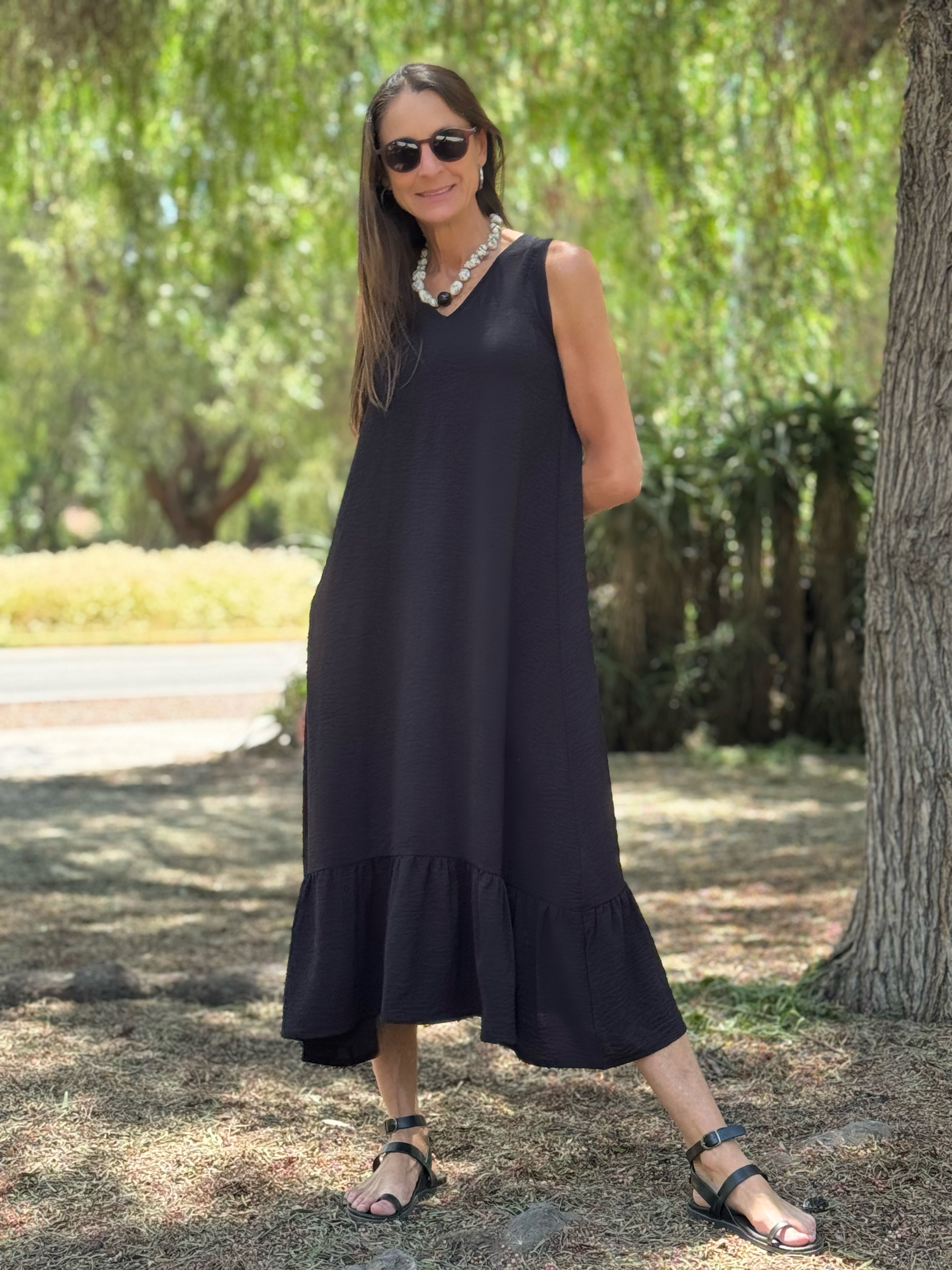 VESTIDO MARCELA NEGRO