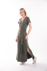 VESTIDO ALGODON TAMARUGO