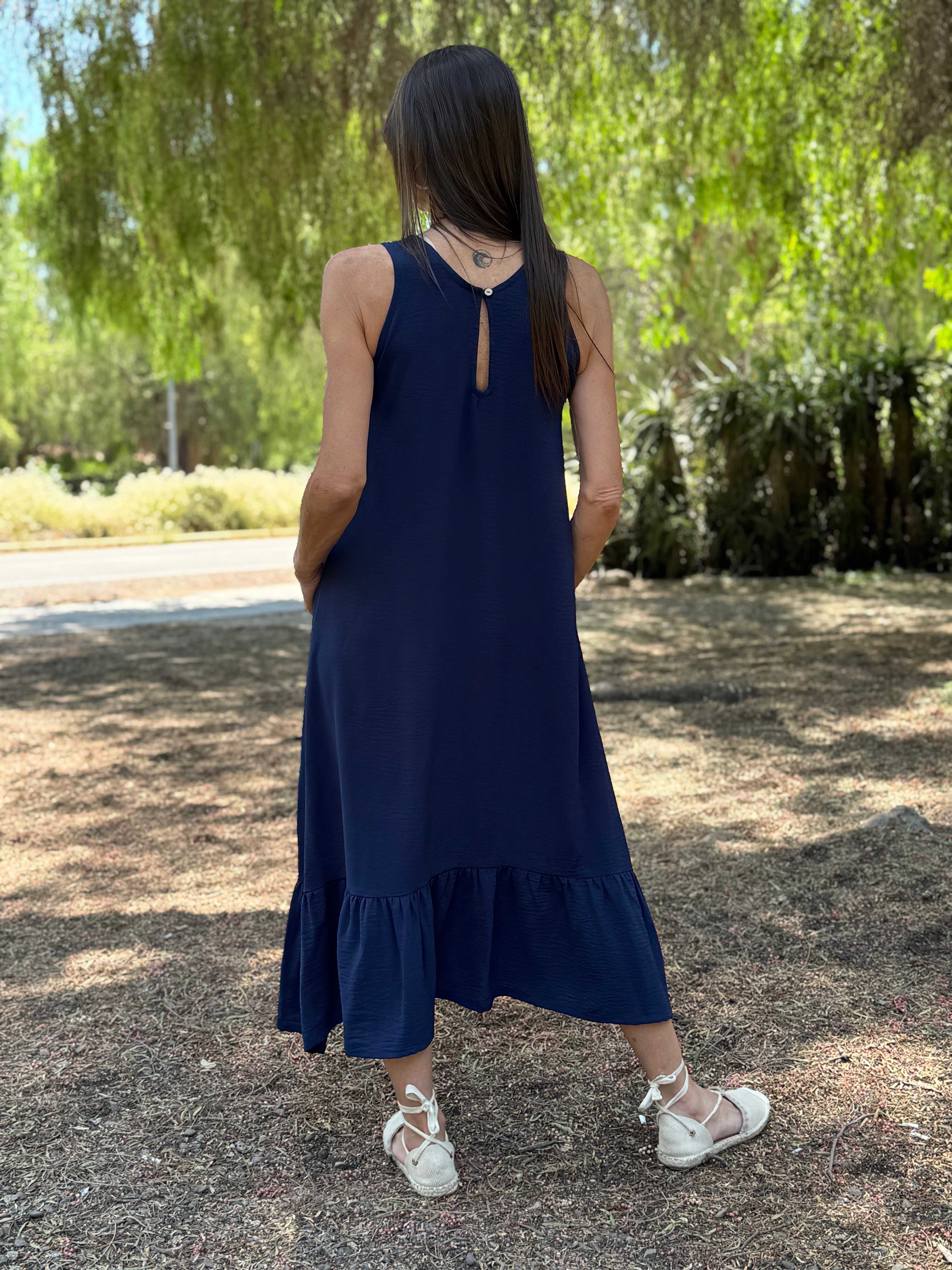 VESTIDO MARCELA AZUL