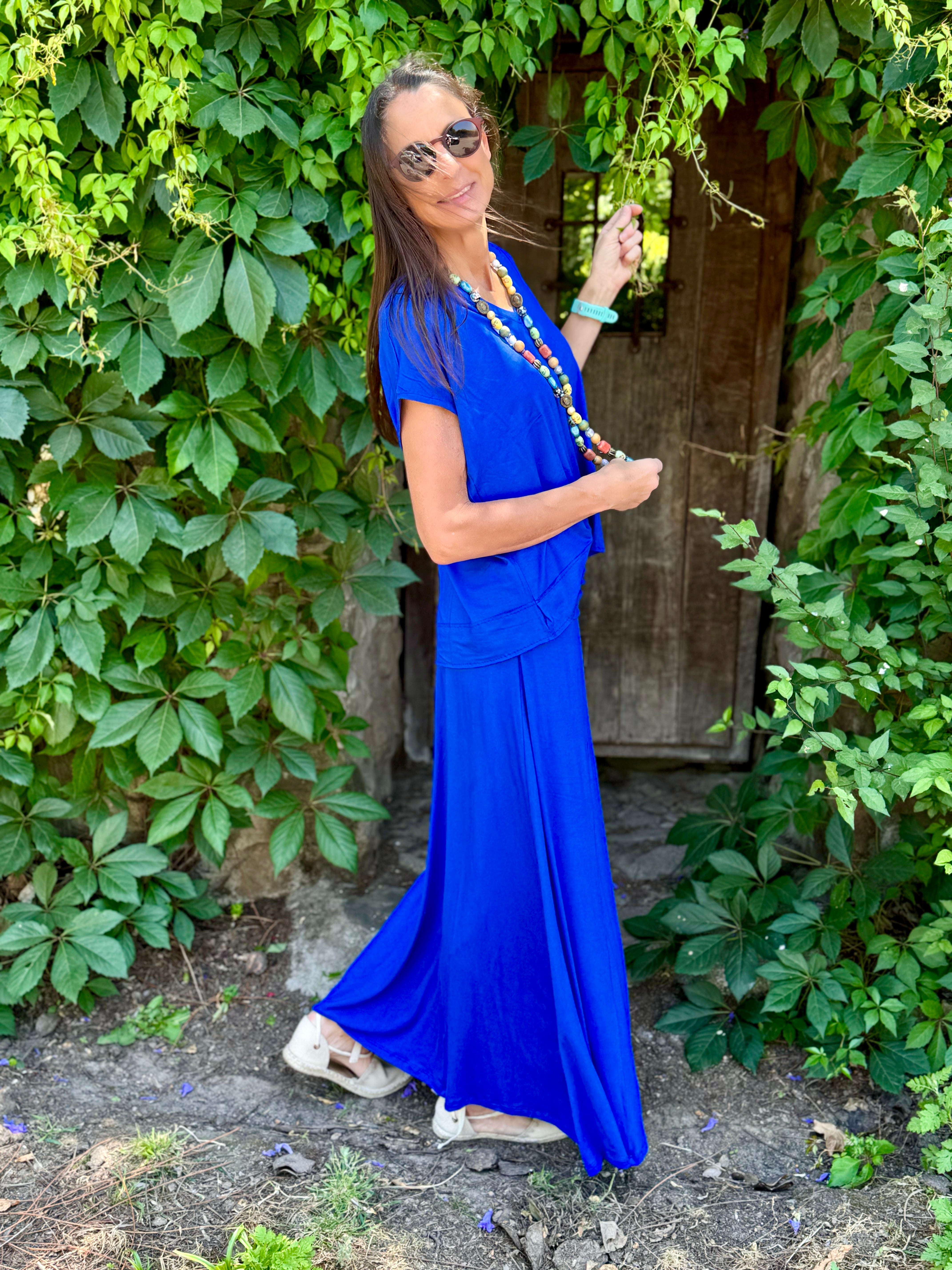 POLLERA PRETINA RECOGIDA