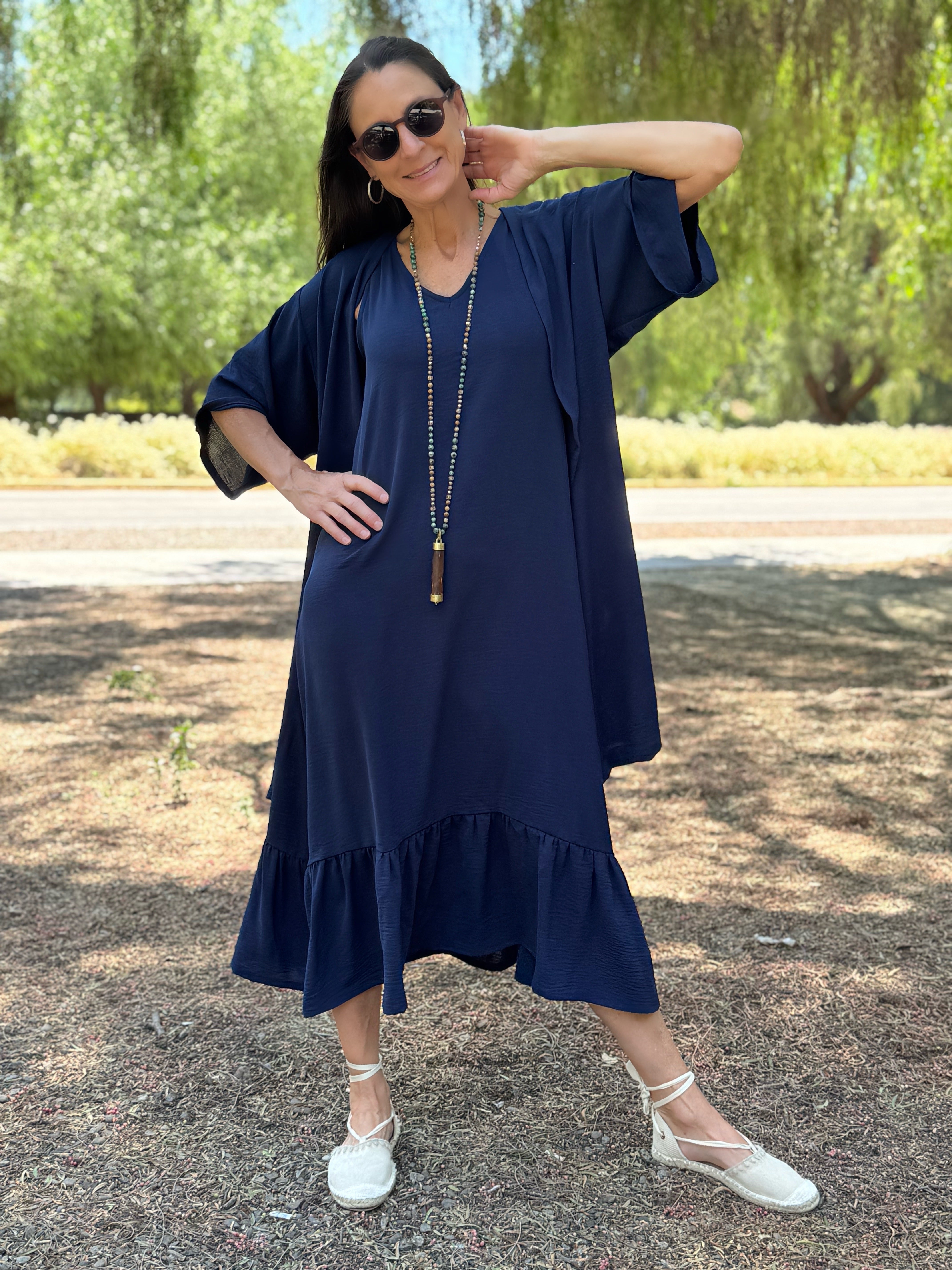 VESTIDO MARCELA AZUL