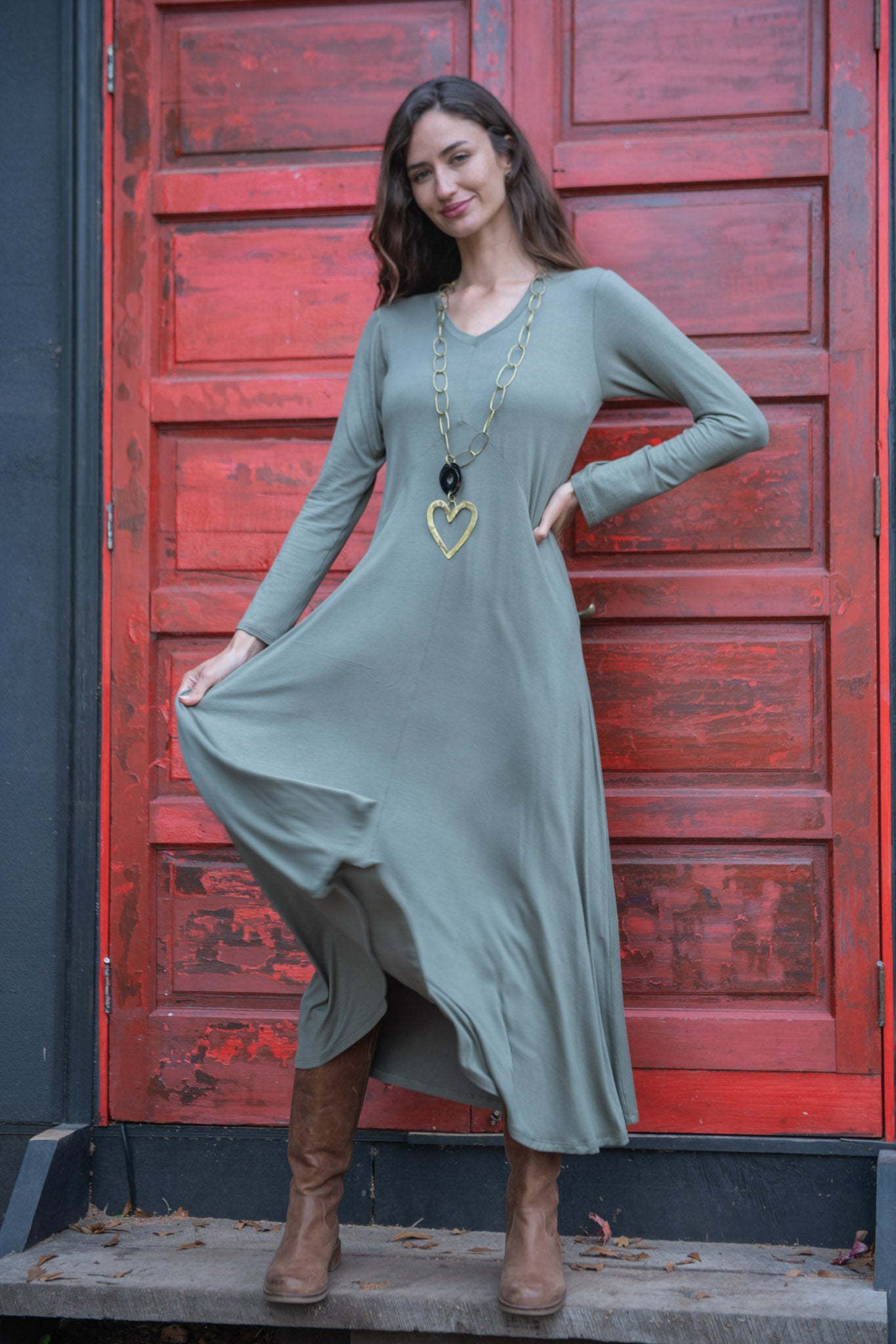VESTIDO CAROLA MUSGO