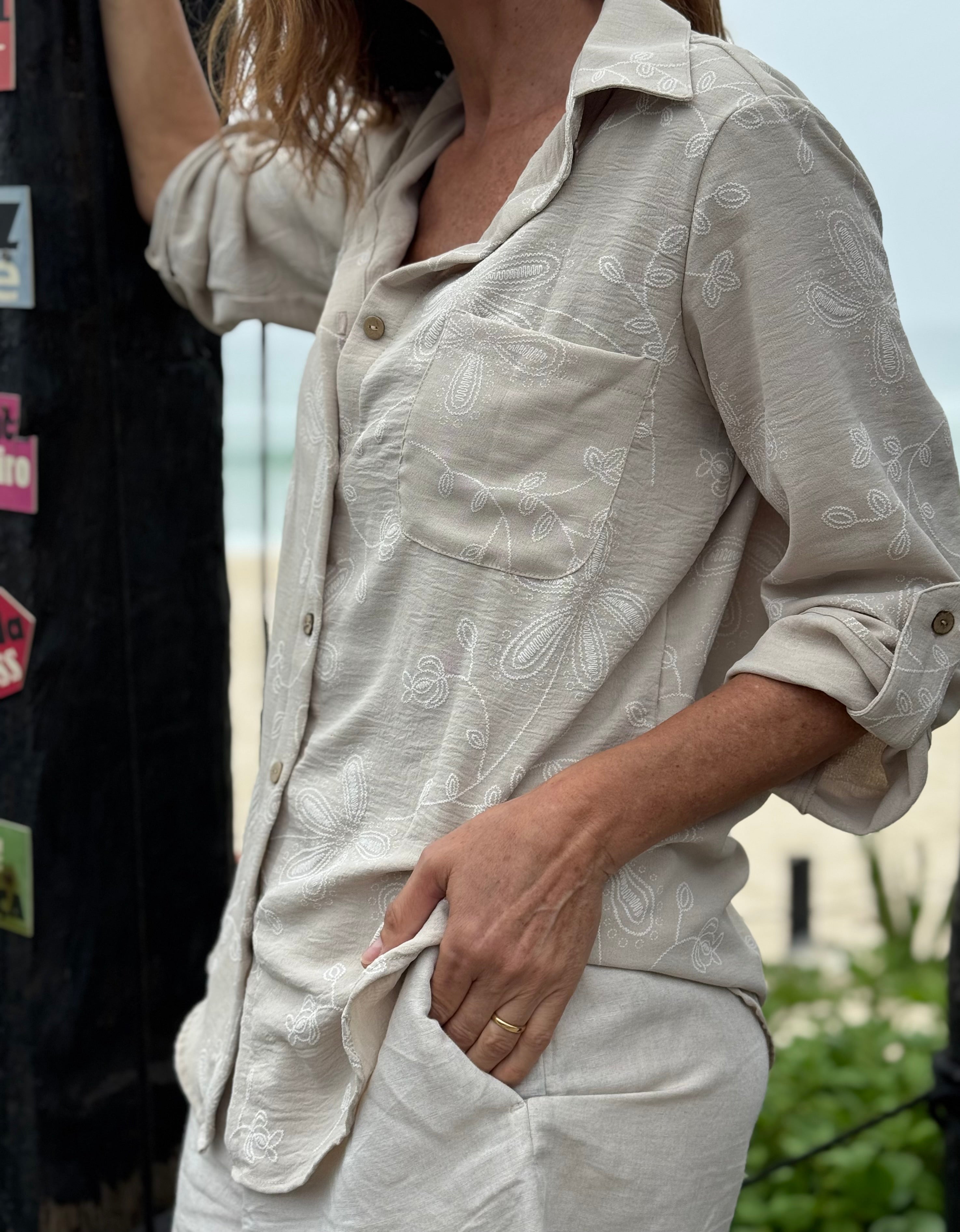 BLUSA BÁRBARA BEIGE