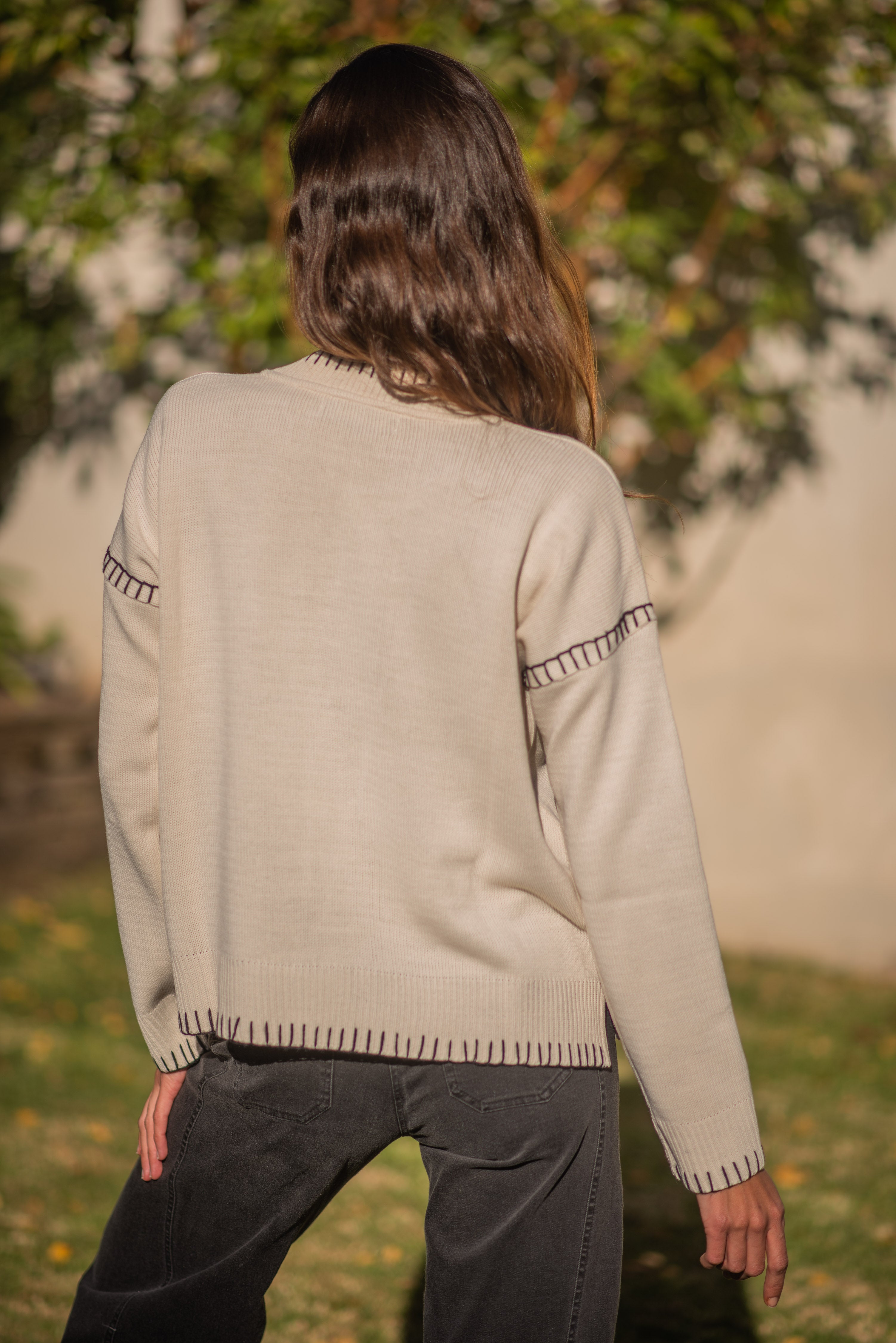 SWEATER PESPUNTE