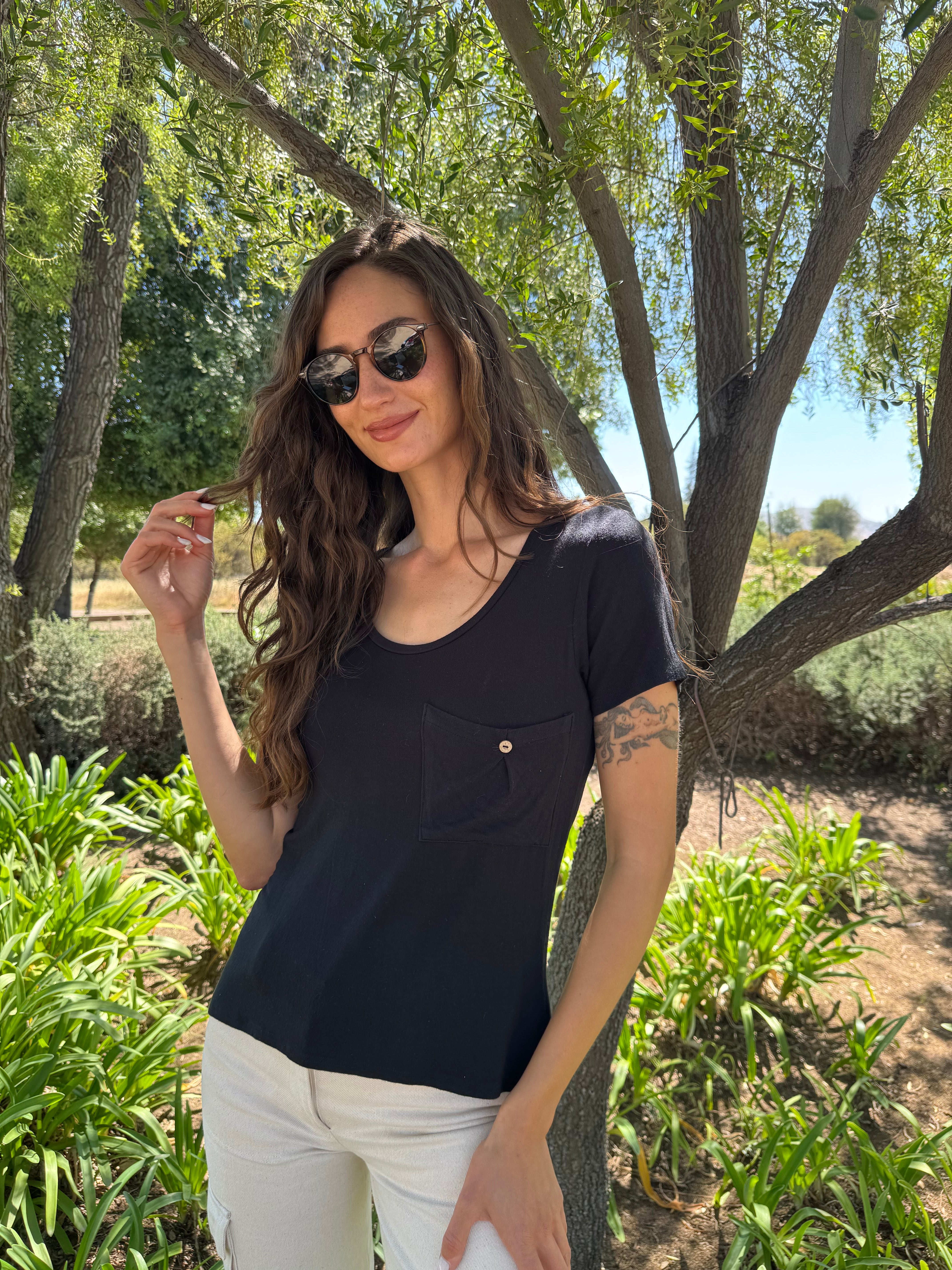 POLERA MODELO BOLSILLO