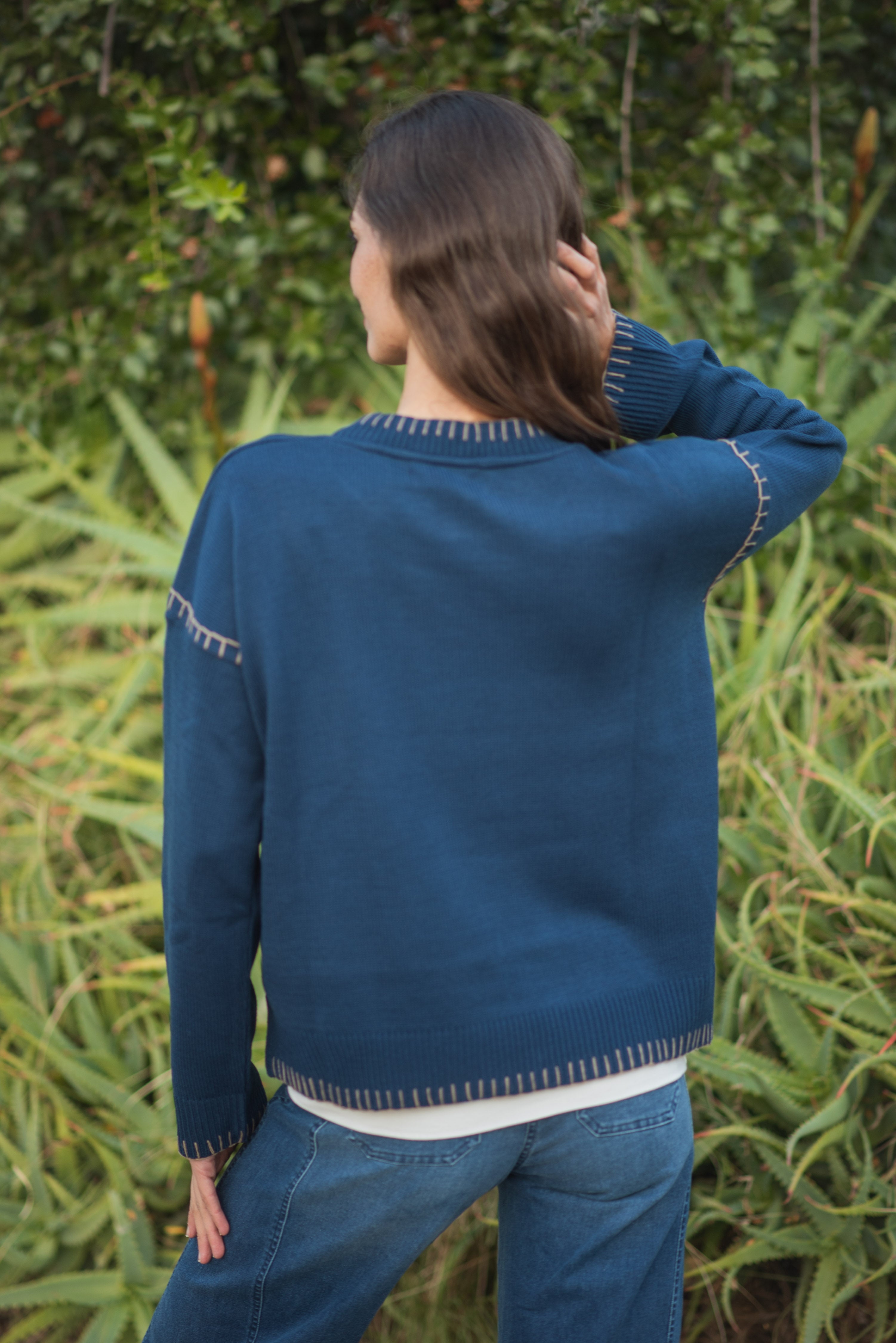 SWEATER PESPUNTE