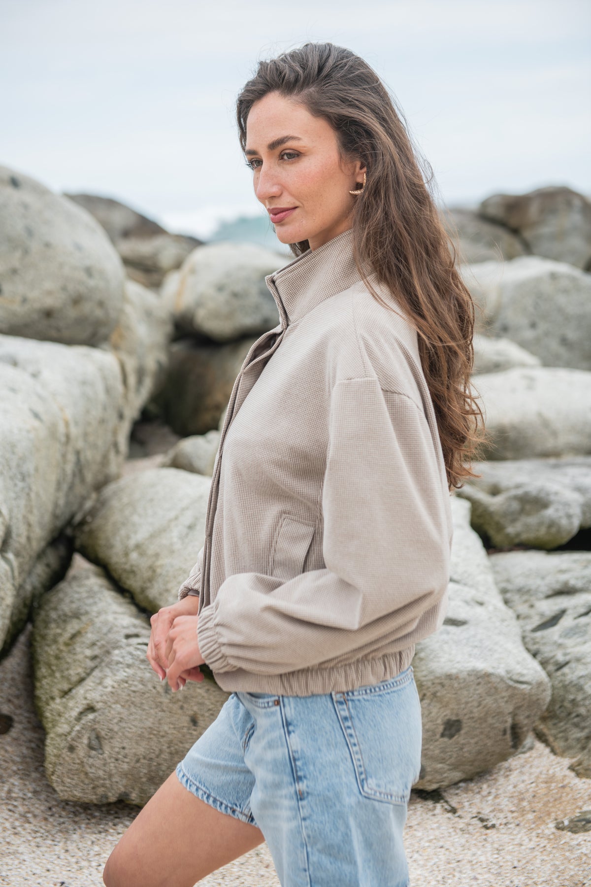 CHAQUETA CATA BEIGE