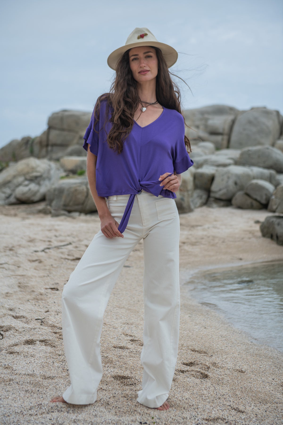 POLERA CLARA ALGODÓN