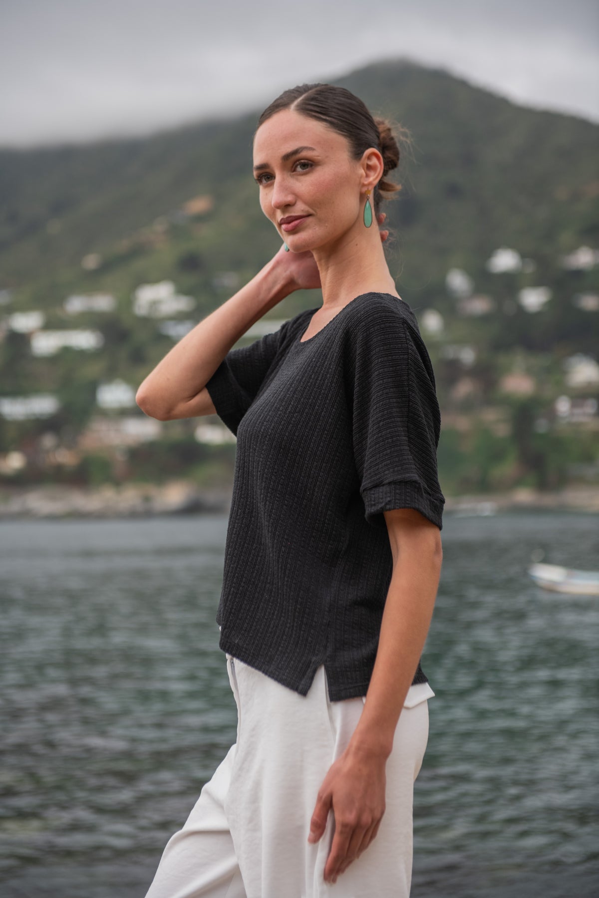POLERA AMALIA NEGRA