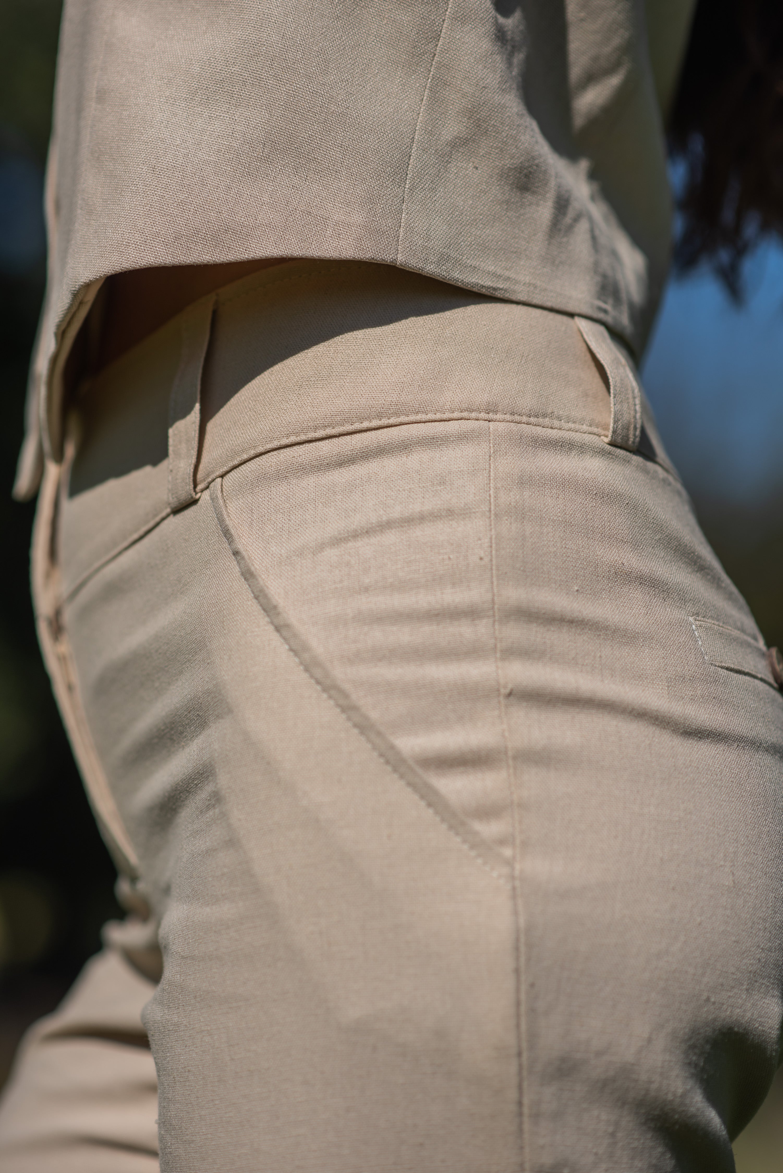 PANTALON LINO MODELO CLASICO