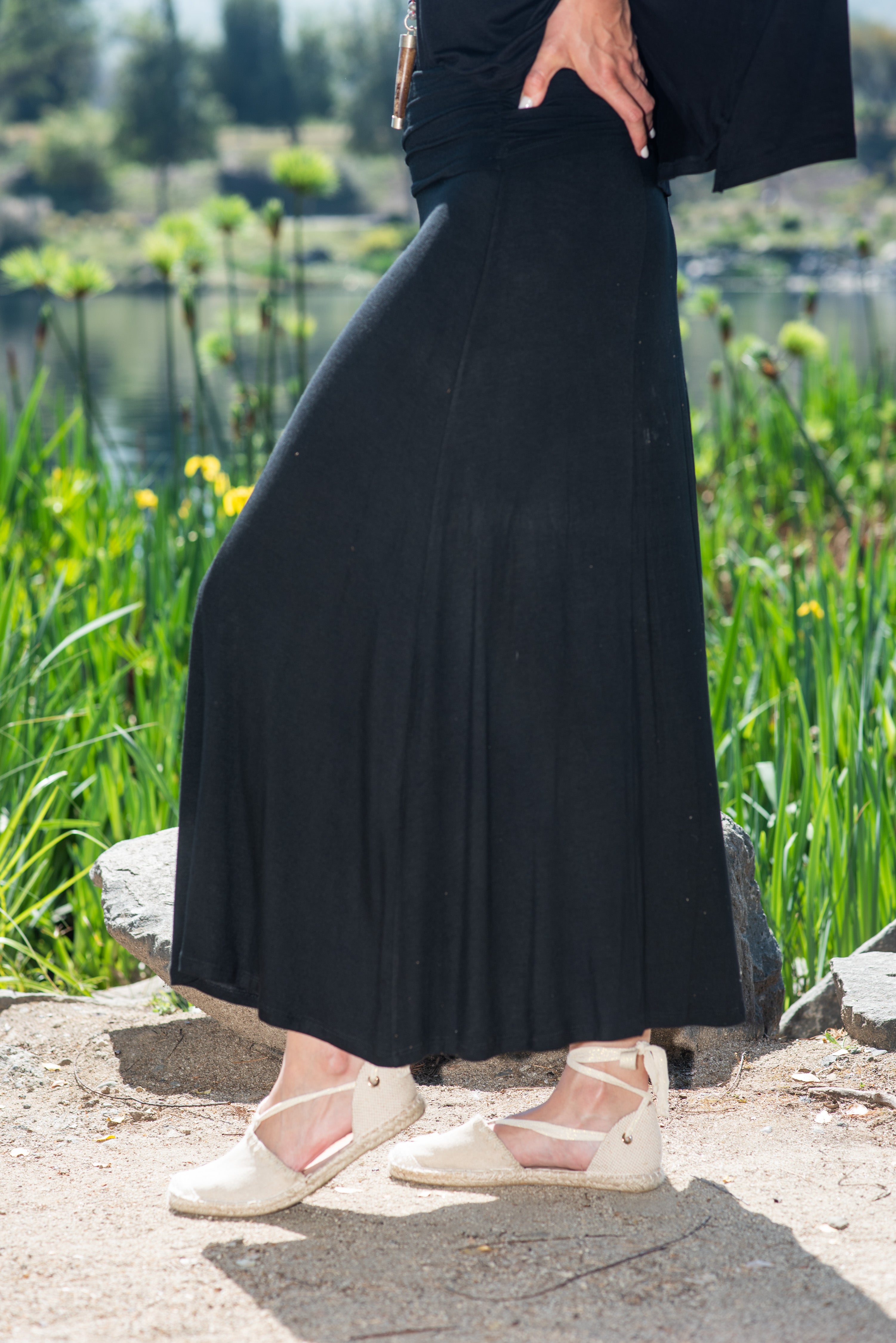 POLLERA PRETINA RECOGIDA