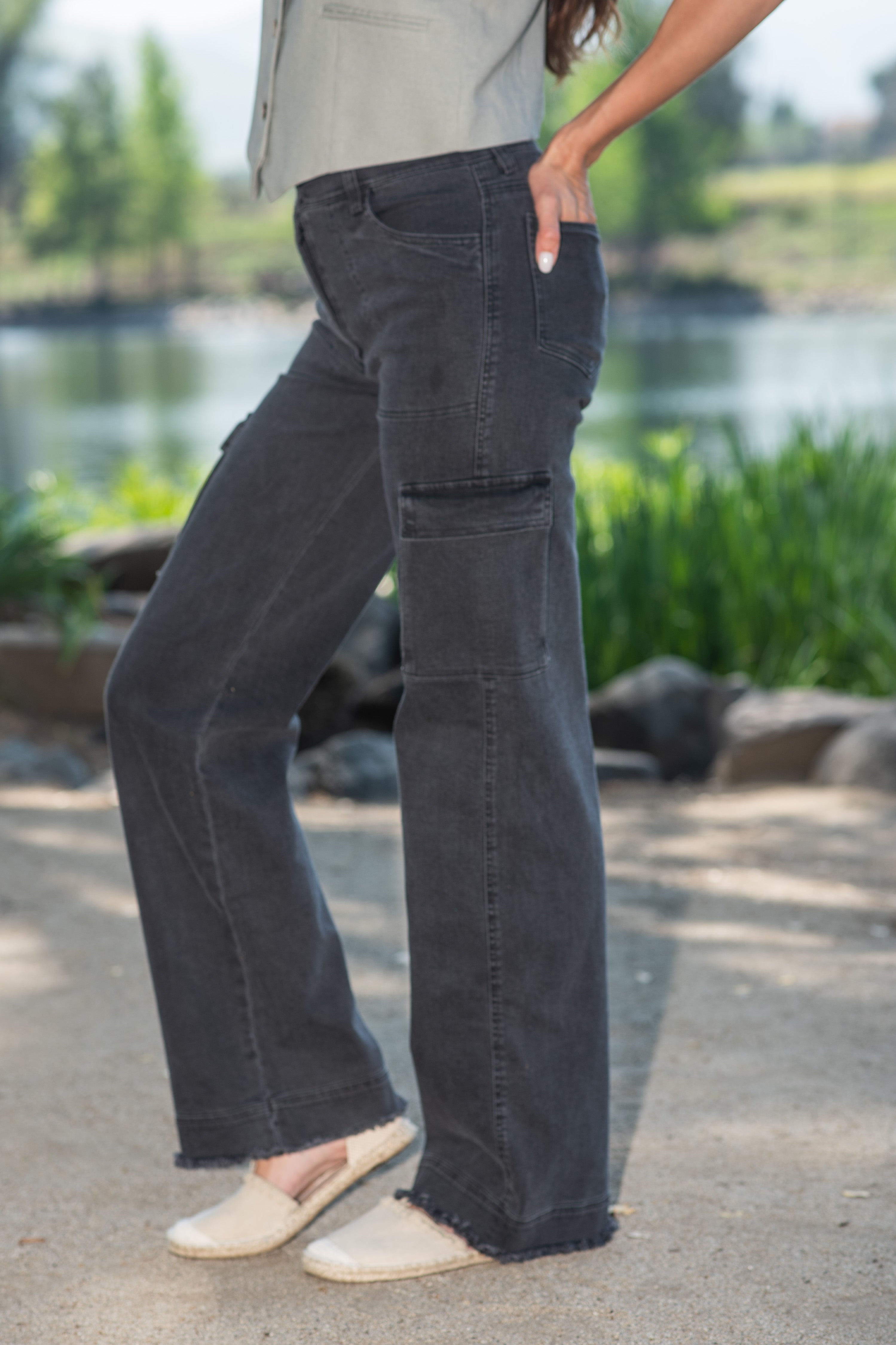 PANTALÓN JEANS CARGO