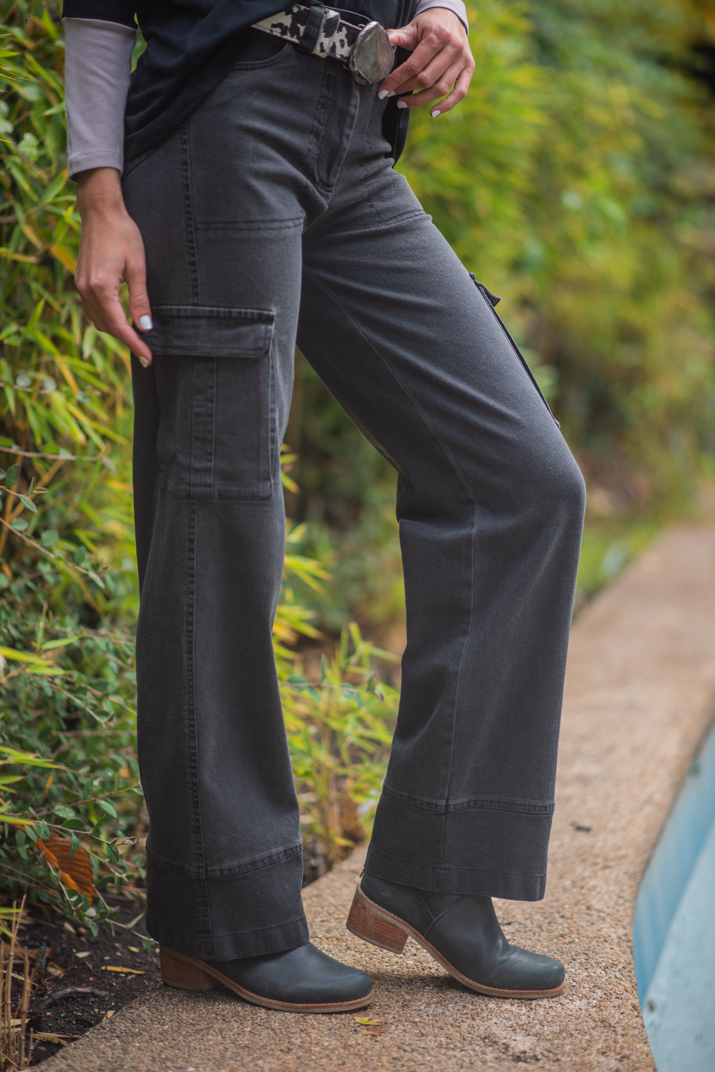 PANTALON JEANS CARGO