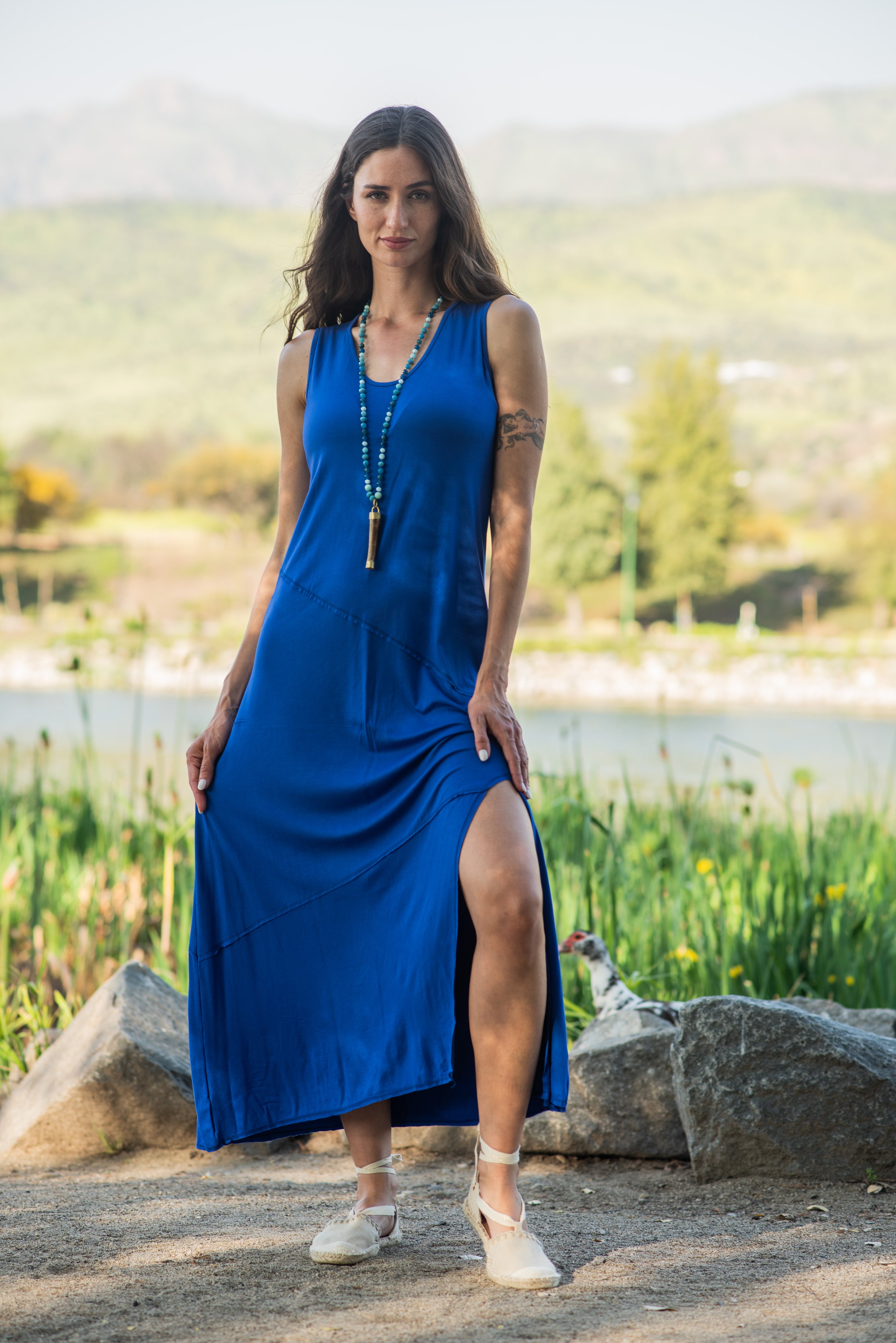 VESTIDO RÍO AZULINO