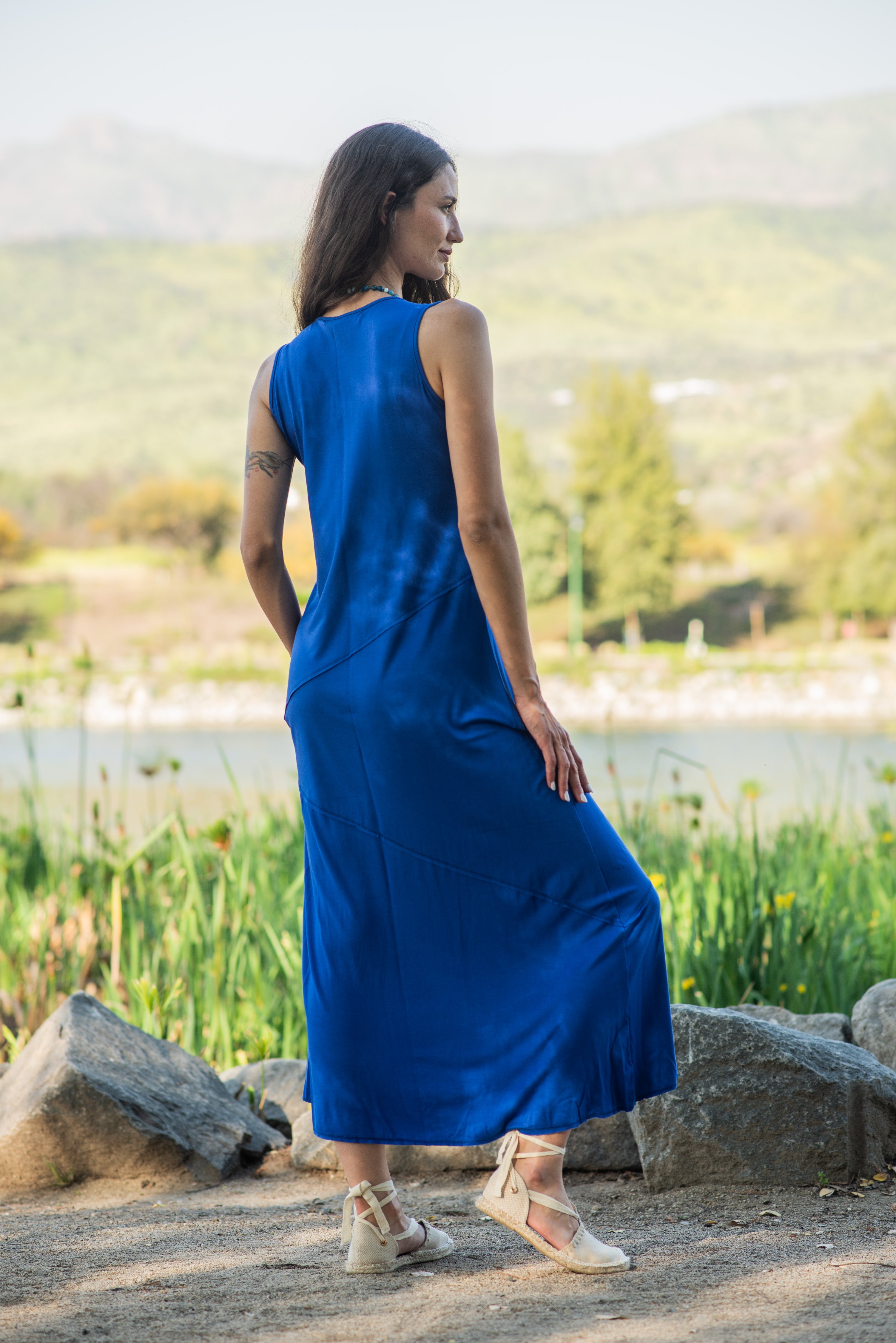 VESTIDO RÍO AZULINO