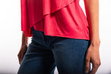 POLERA CAPAS MANGA CORTA