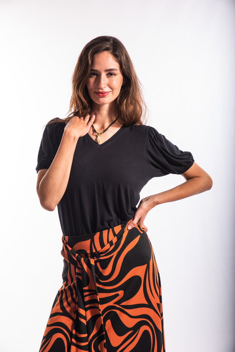 POLERA MANE MANGA GLOBO