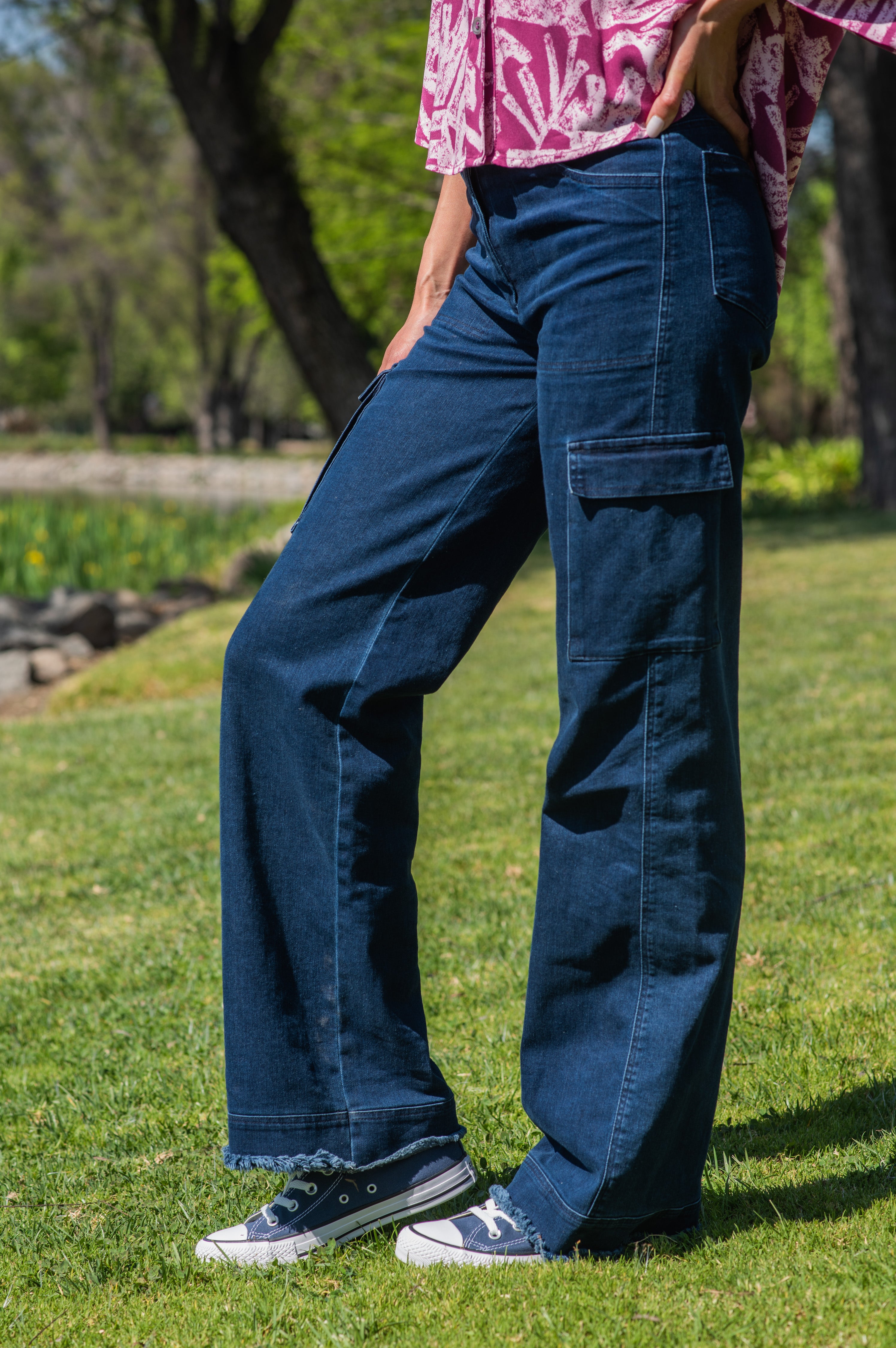 PANTALÓN JEANS CARGO