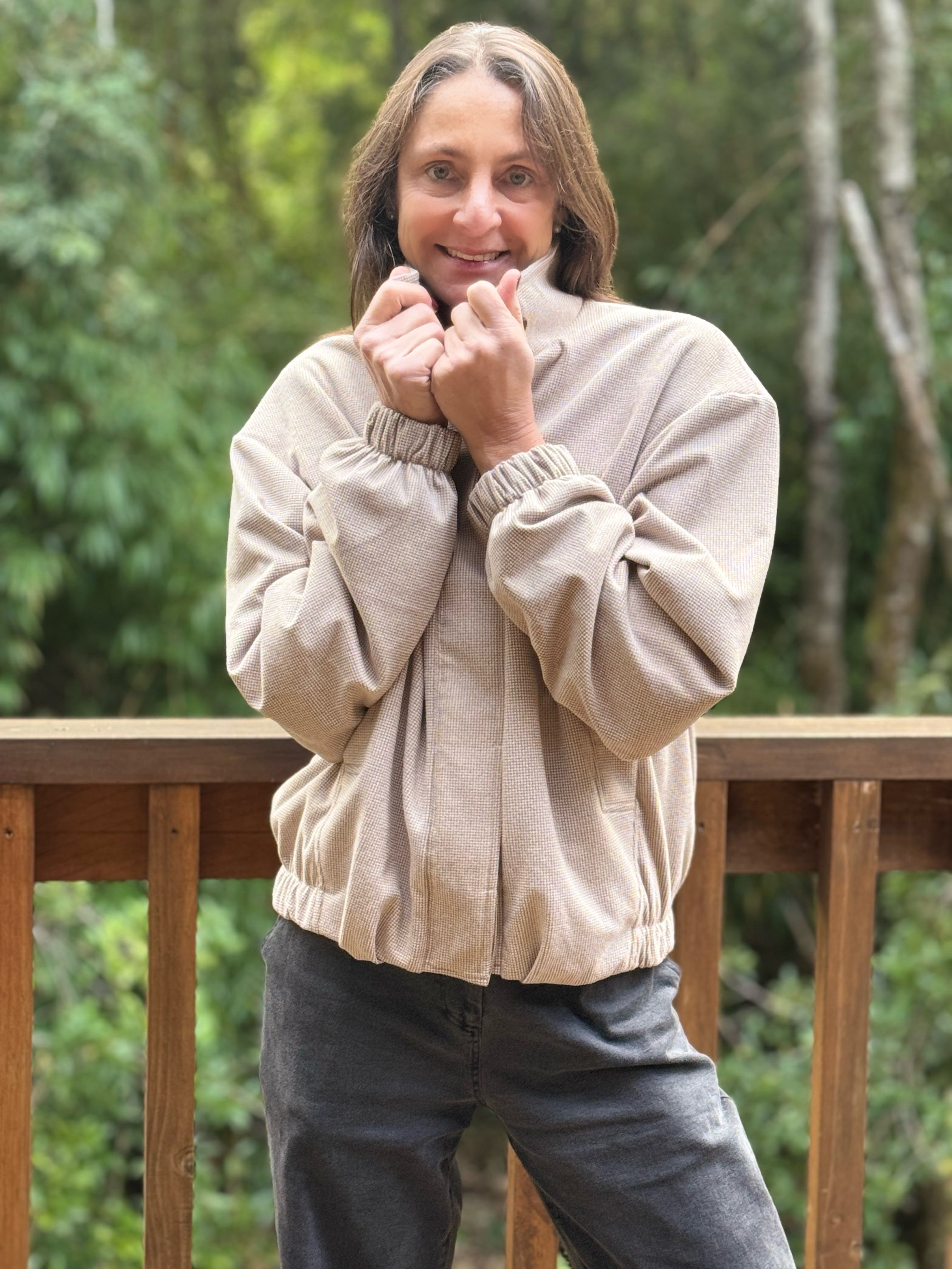 CHAQUETA CATA BEIGE