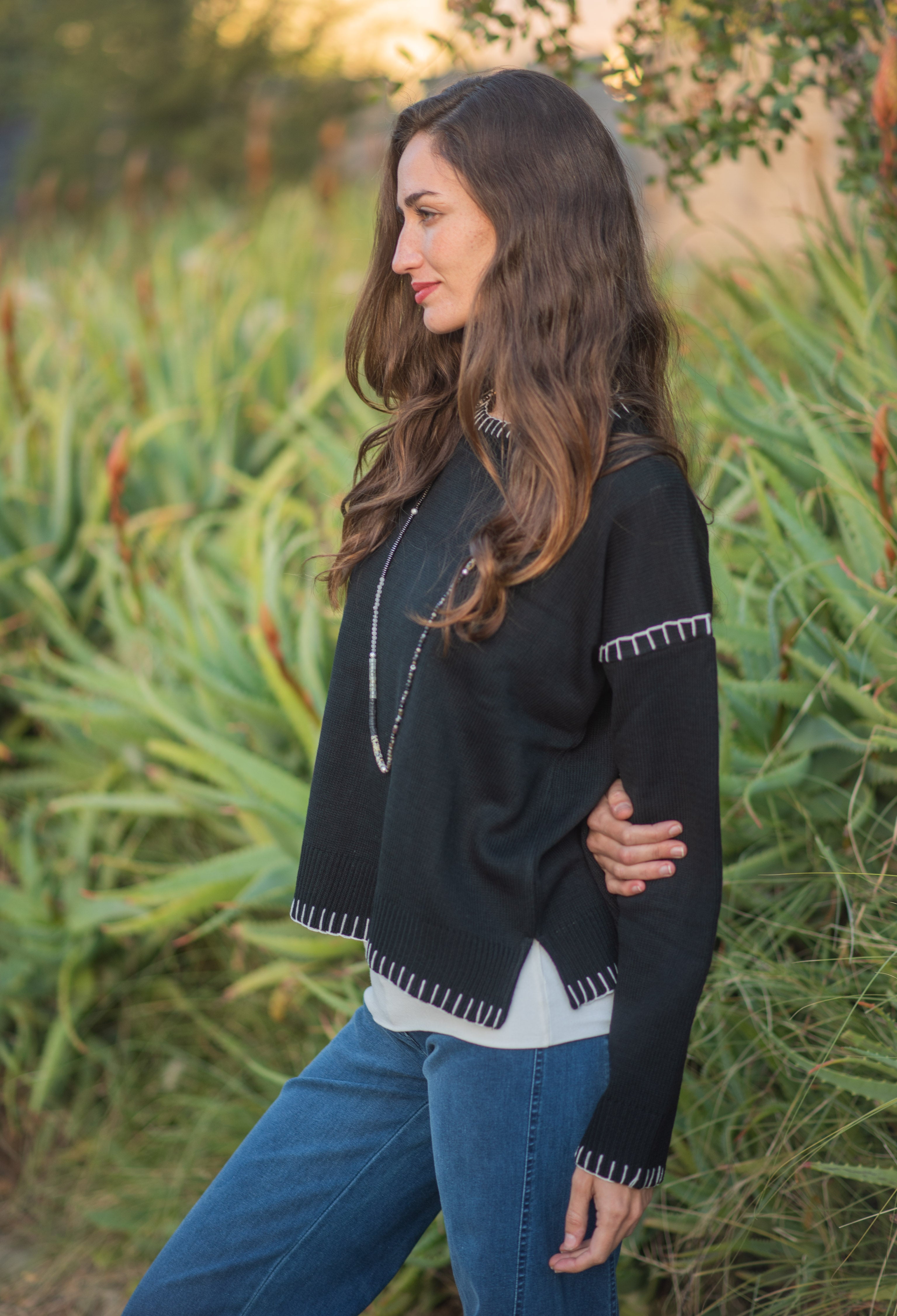 SWEATER PESPUNTE