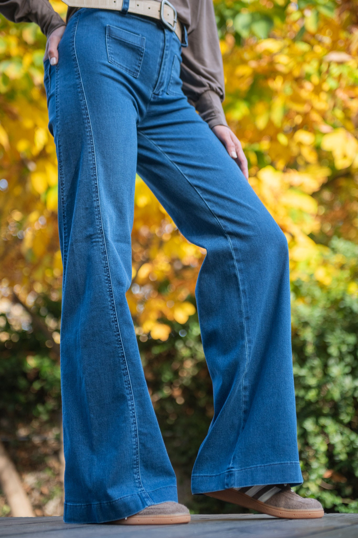 JEANS BOLSILLO AZUL