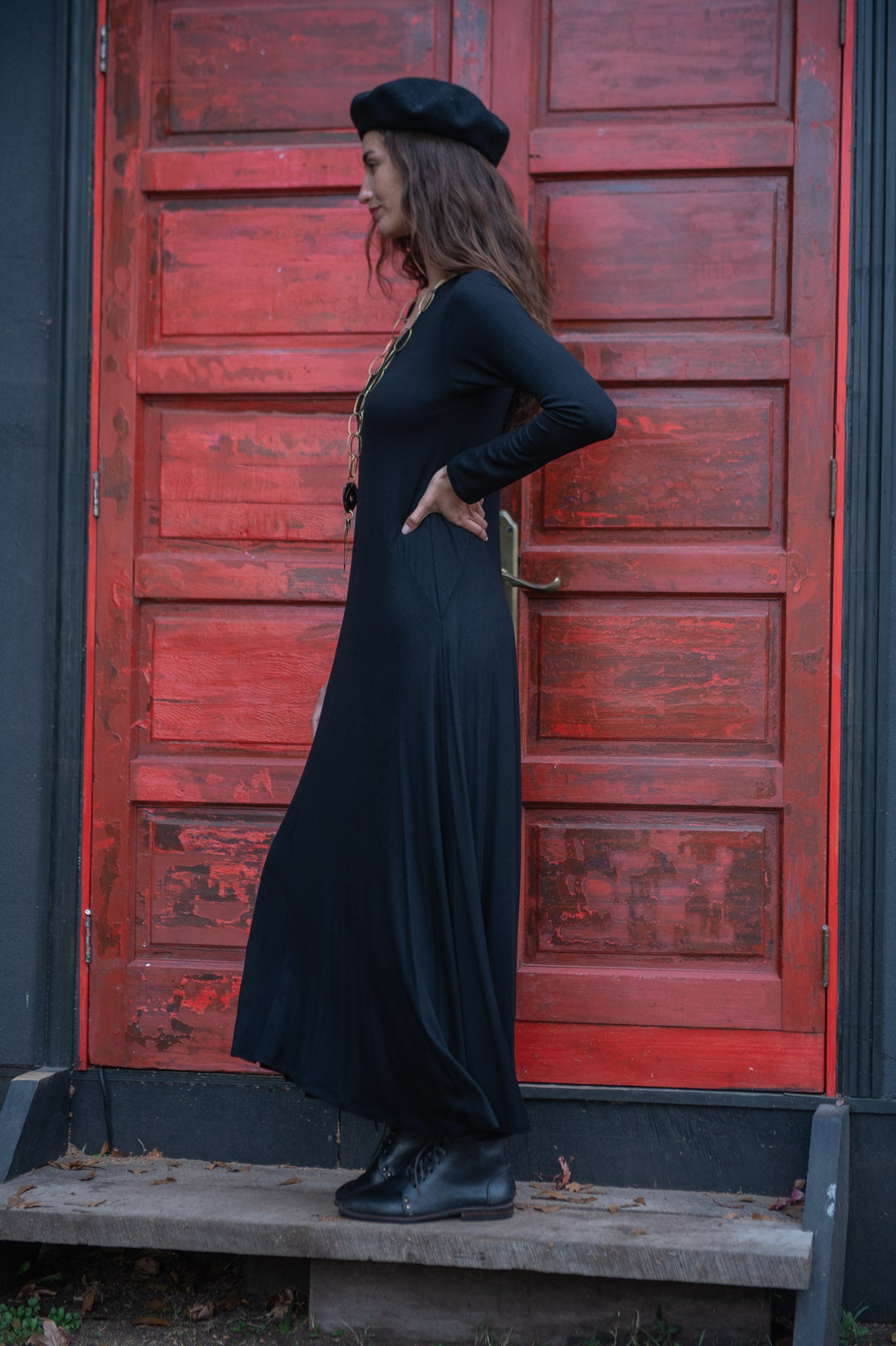 VESTIDO CAROLA NEGRO