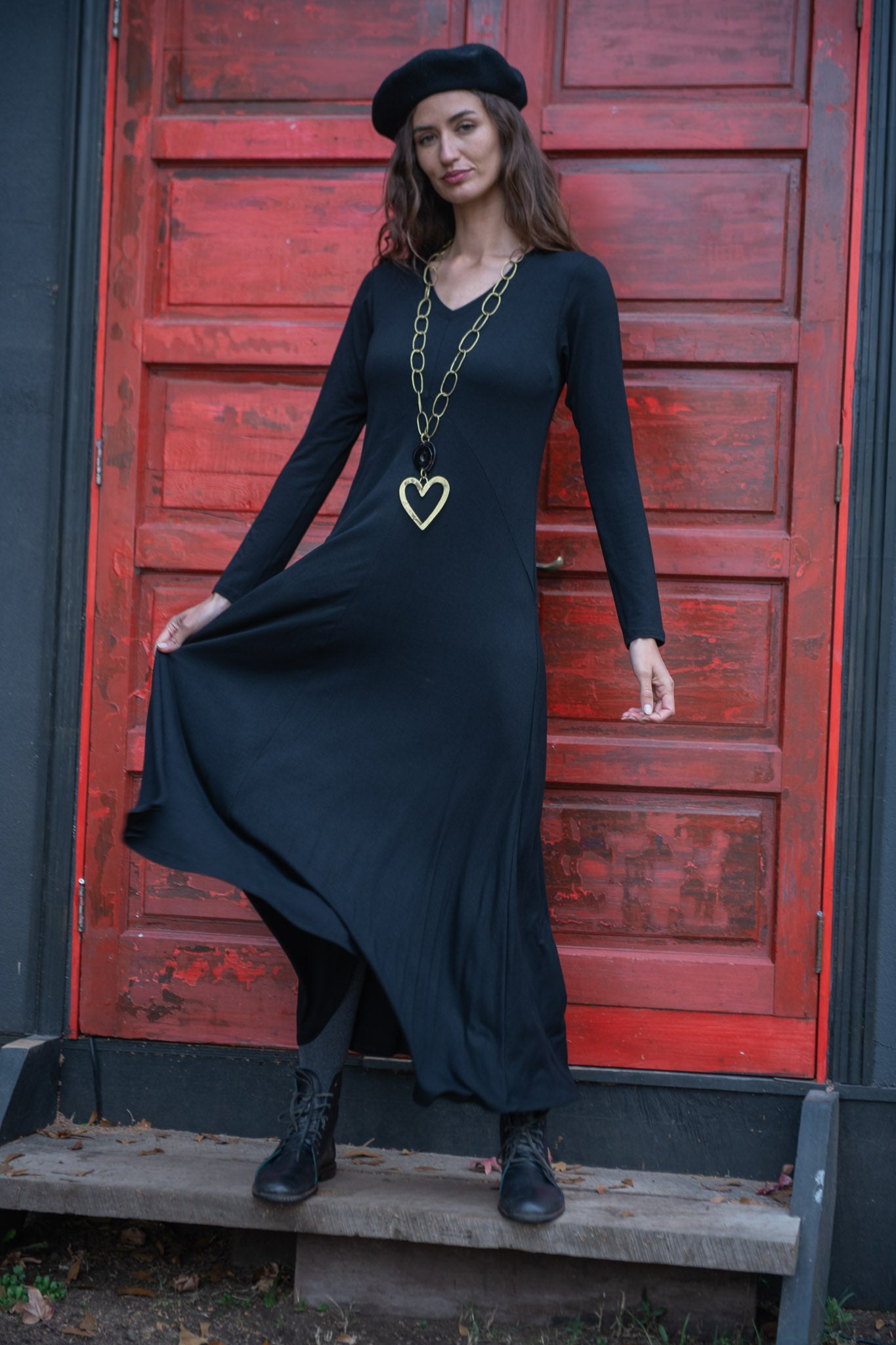 VESTIDO CAROLA NEGRO