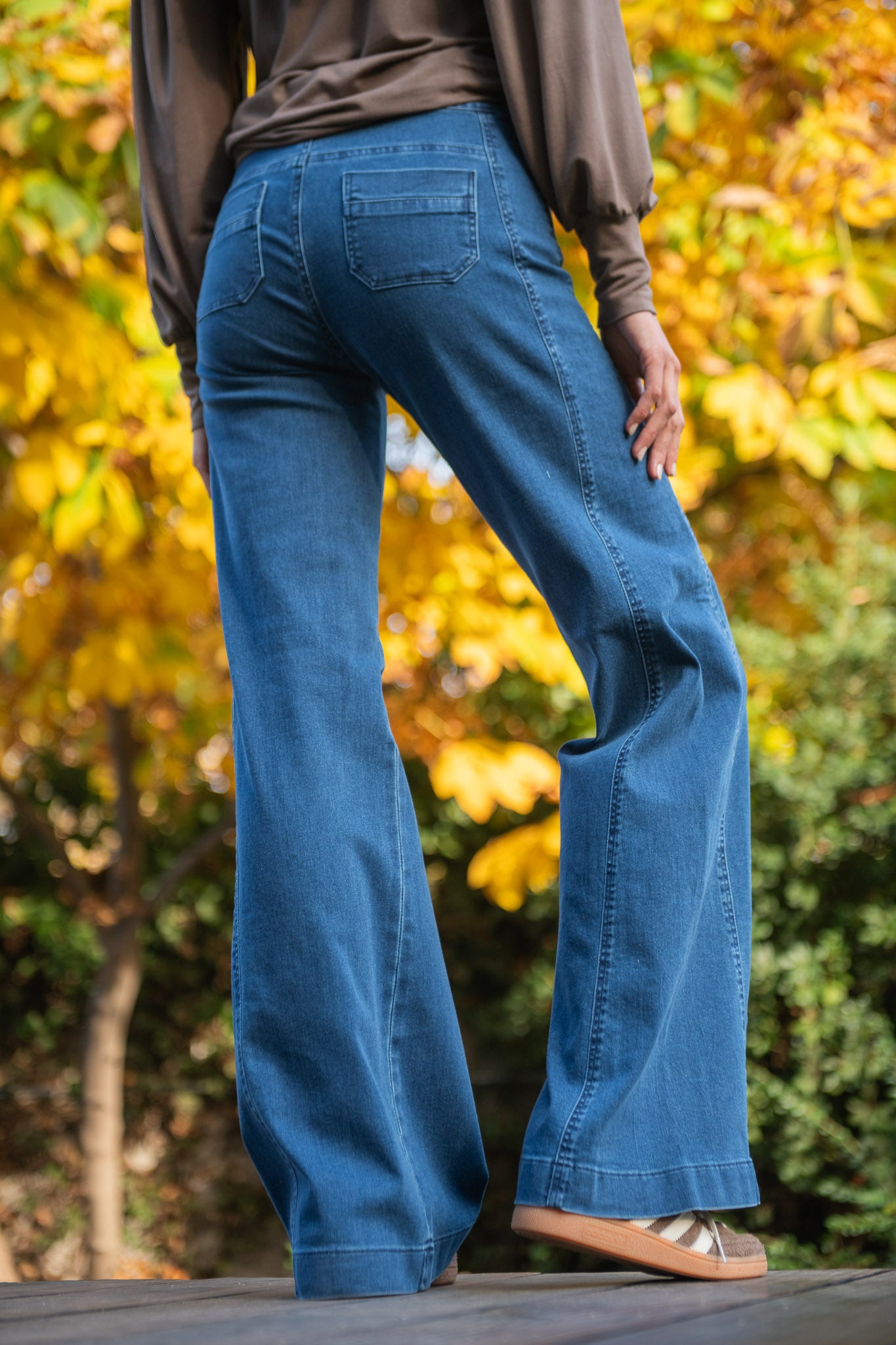 JEANS BOLSILLO AZUL