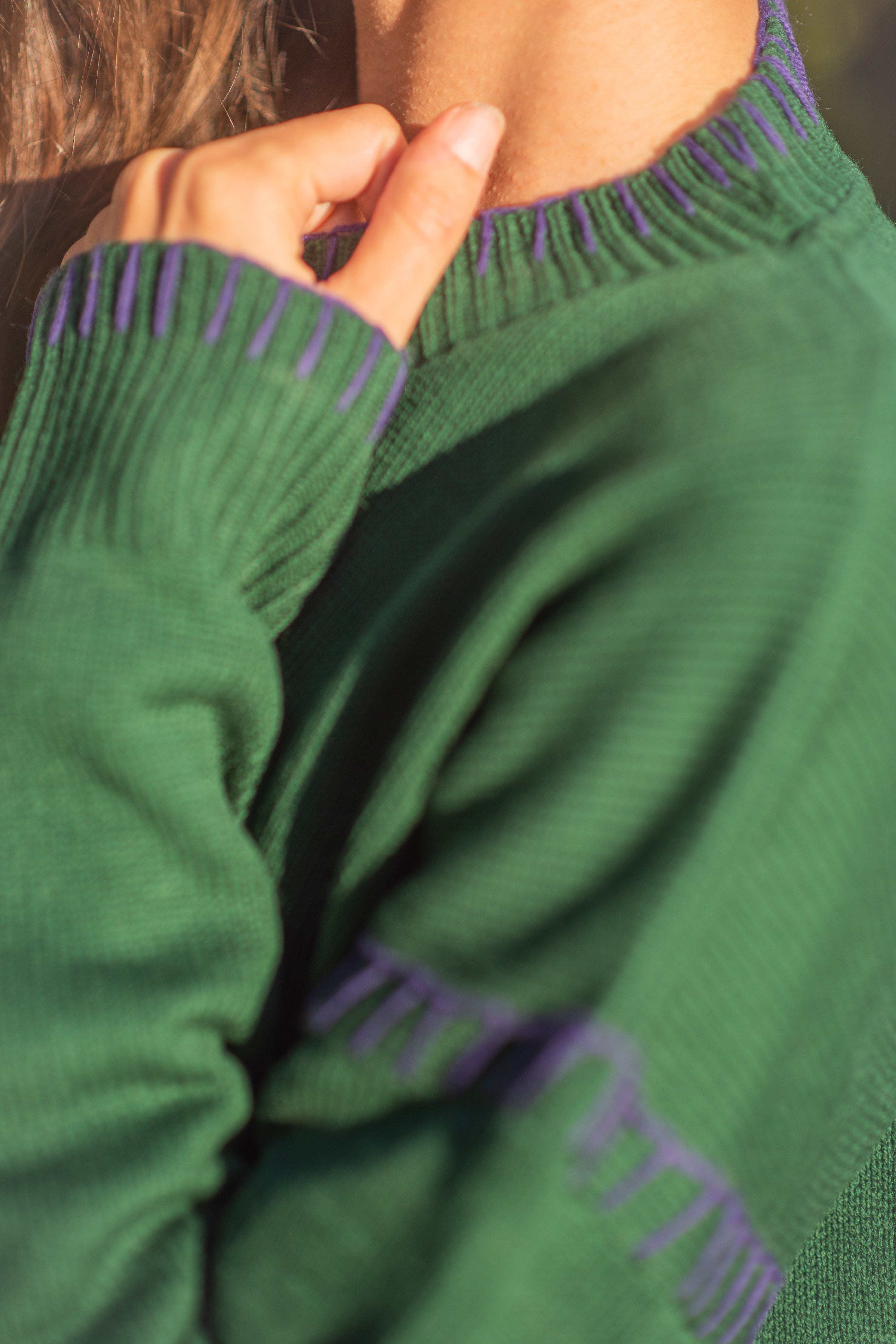 SWEATER PESPUNTE