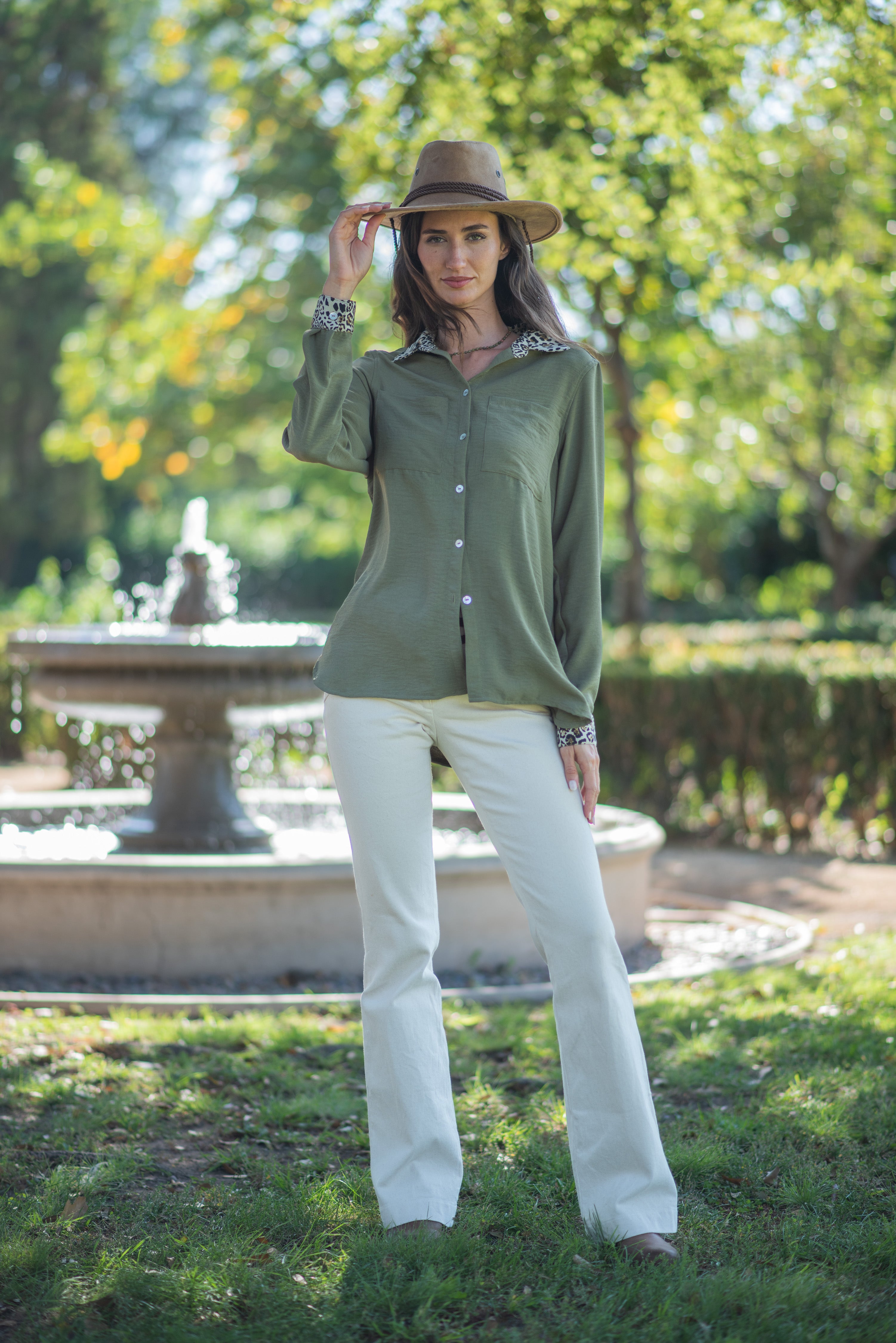 BLUSA ALICIA MUSGO LEOPARDO