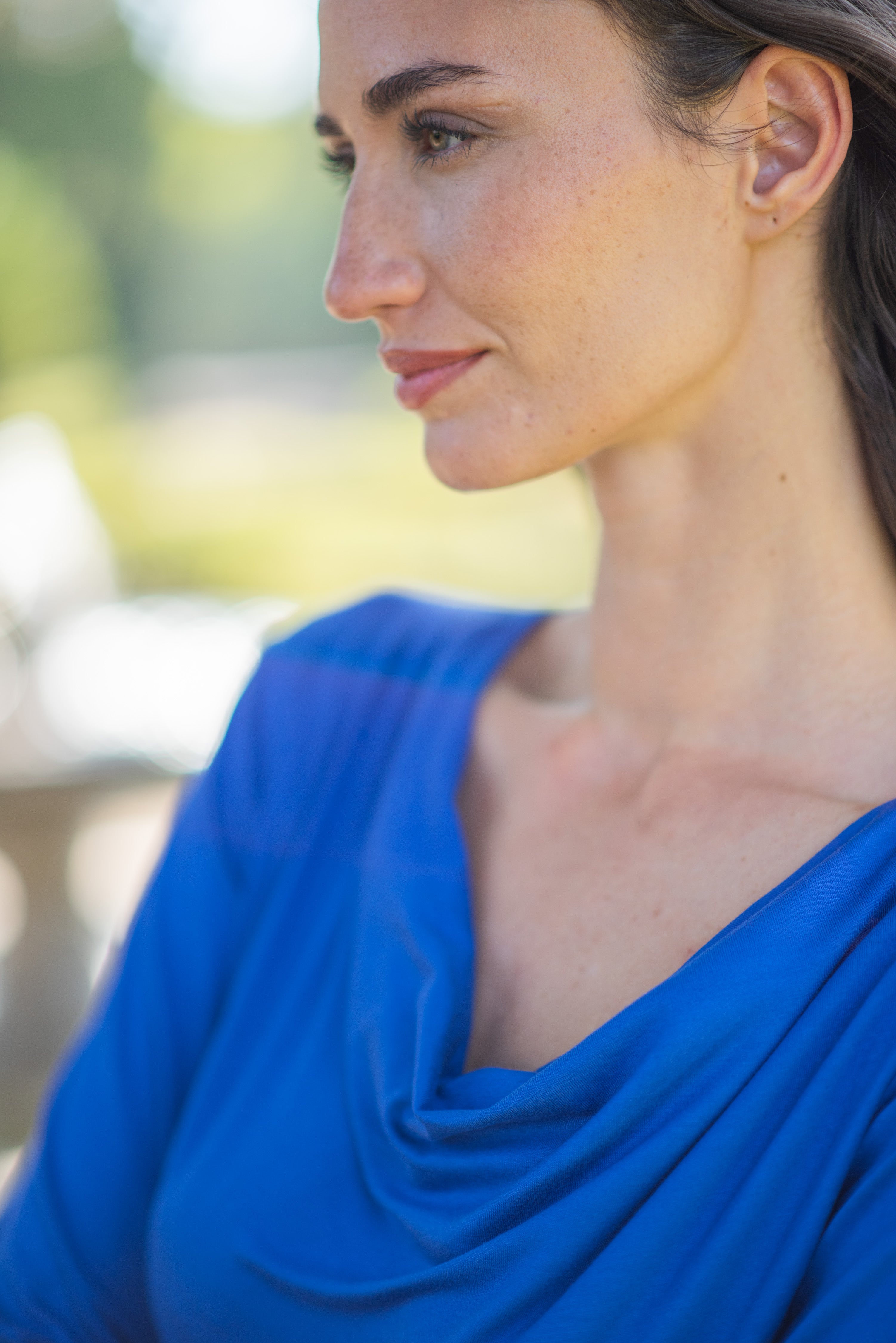 POLERA CUELLO DRAPEADO